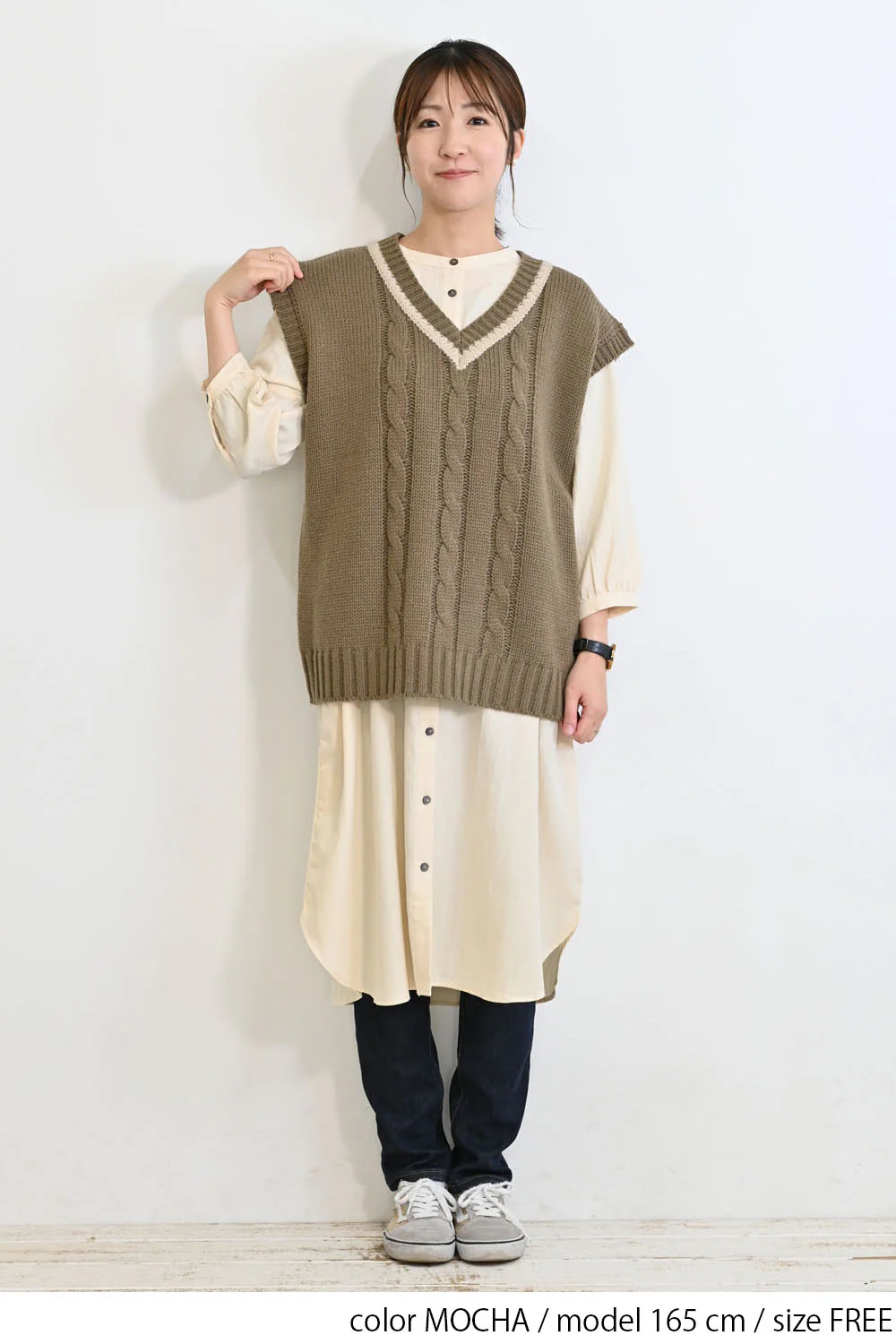 チルデンニットベスト - Image 3