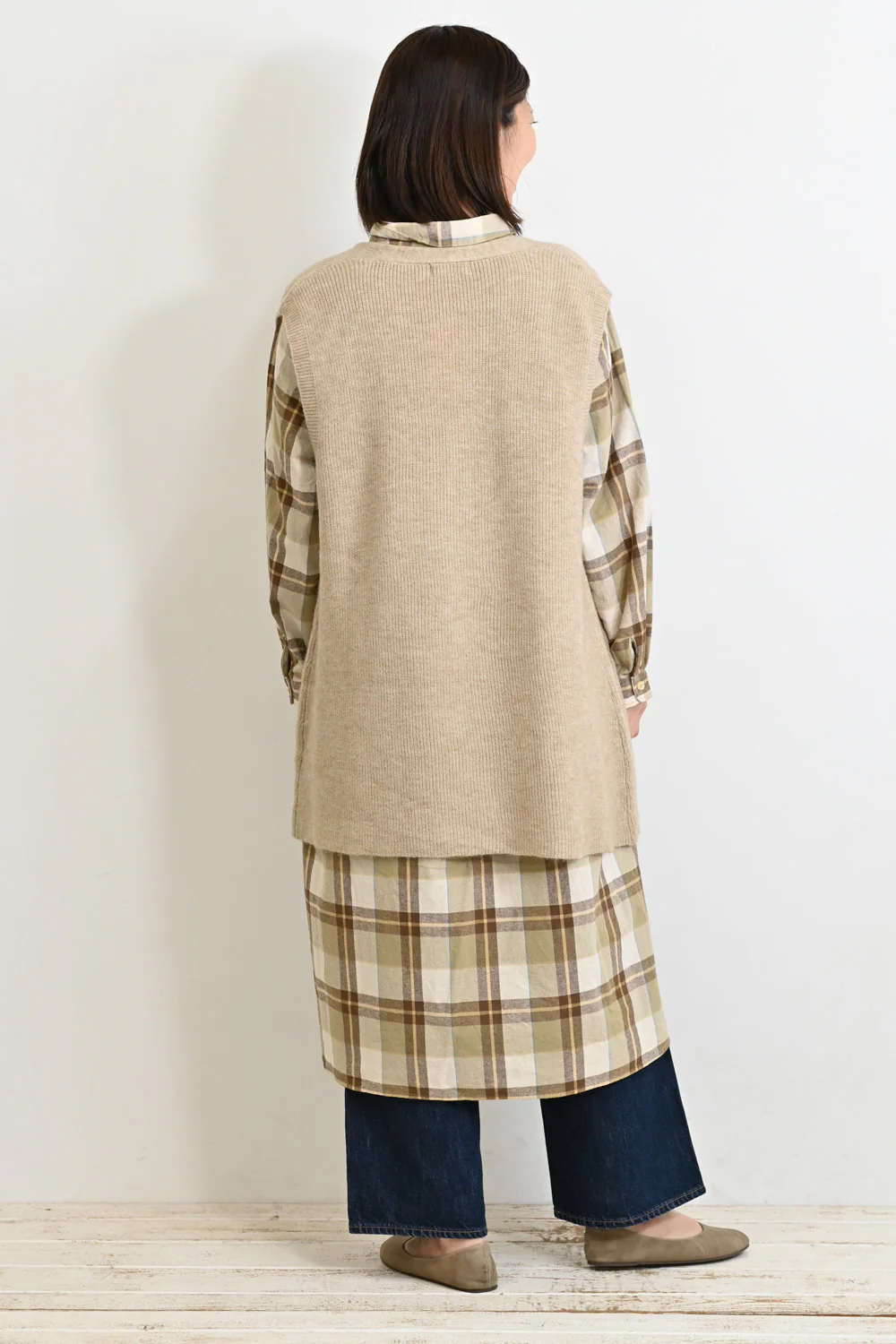 片畦ニットジレ - Image 8