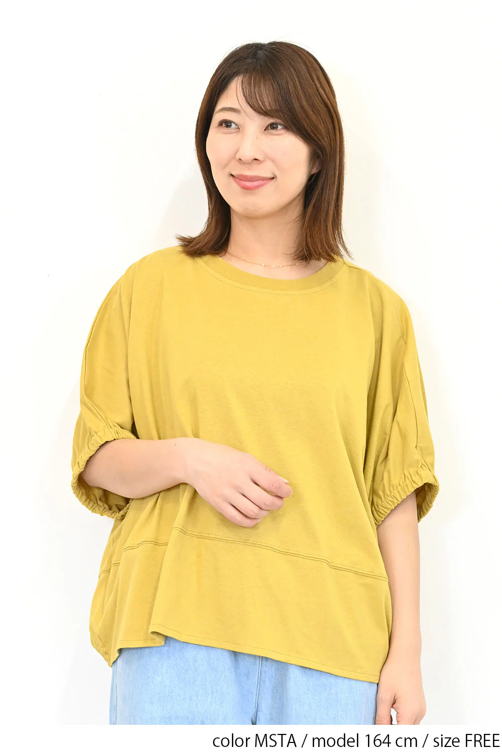 USAコットン切替ドルマンT - Image 36