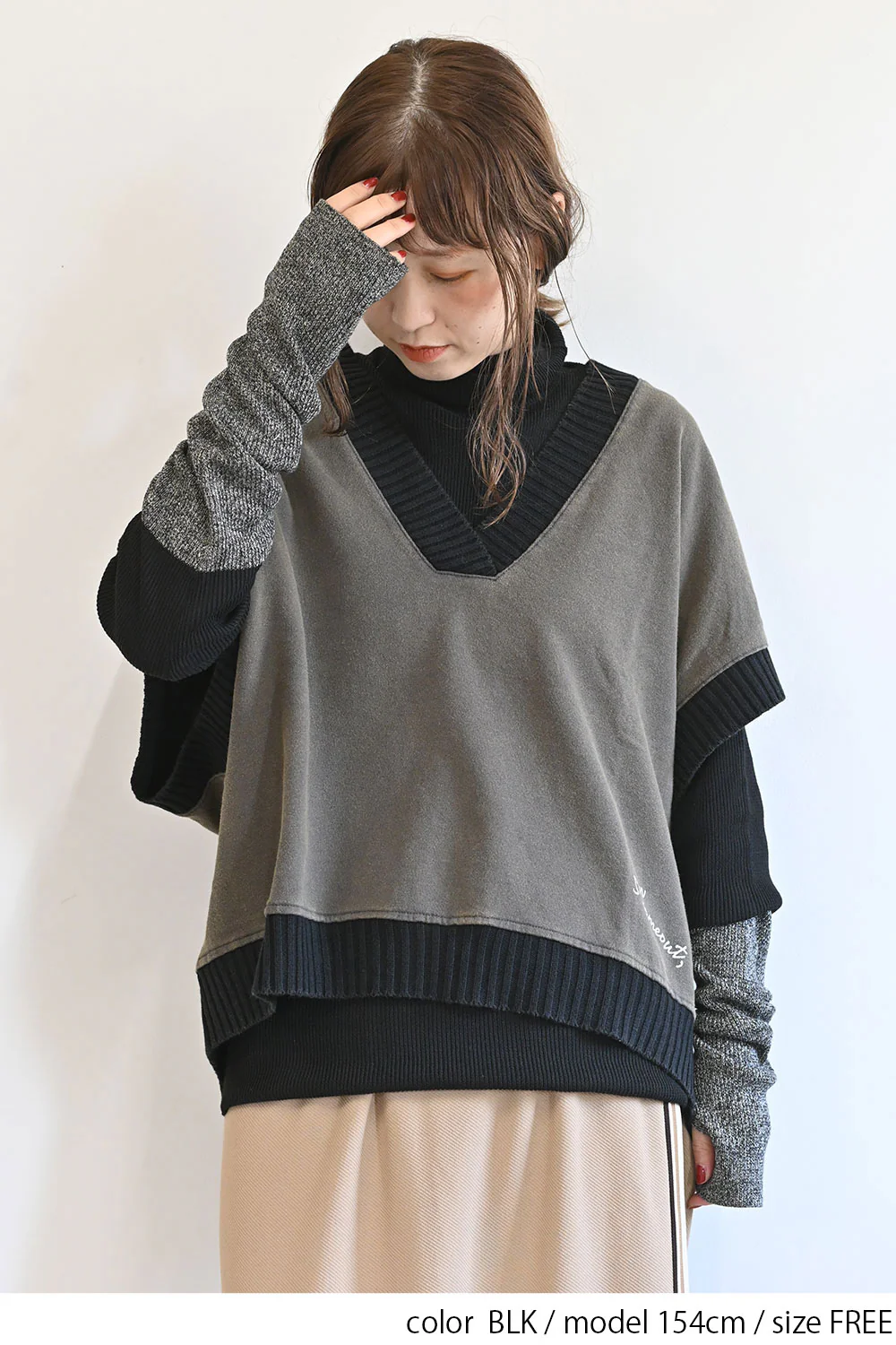 【Classic byGENTIL】RIB Knit タートル - Image 15