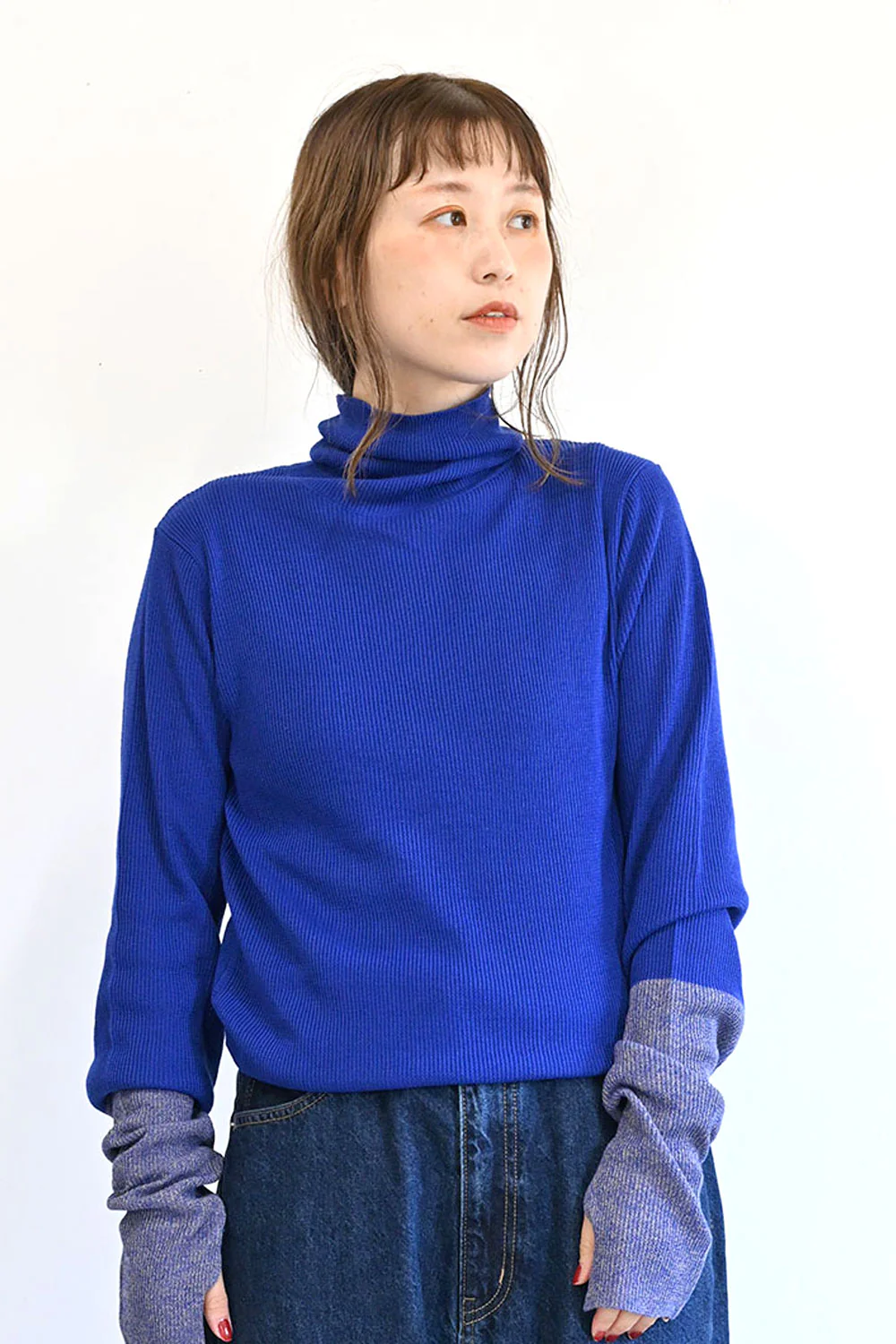 【Classic byGENTIL】RIB Knit タートル - Image 5