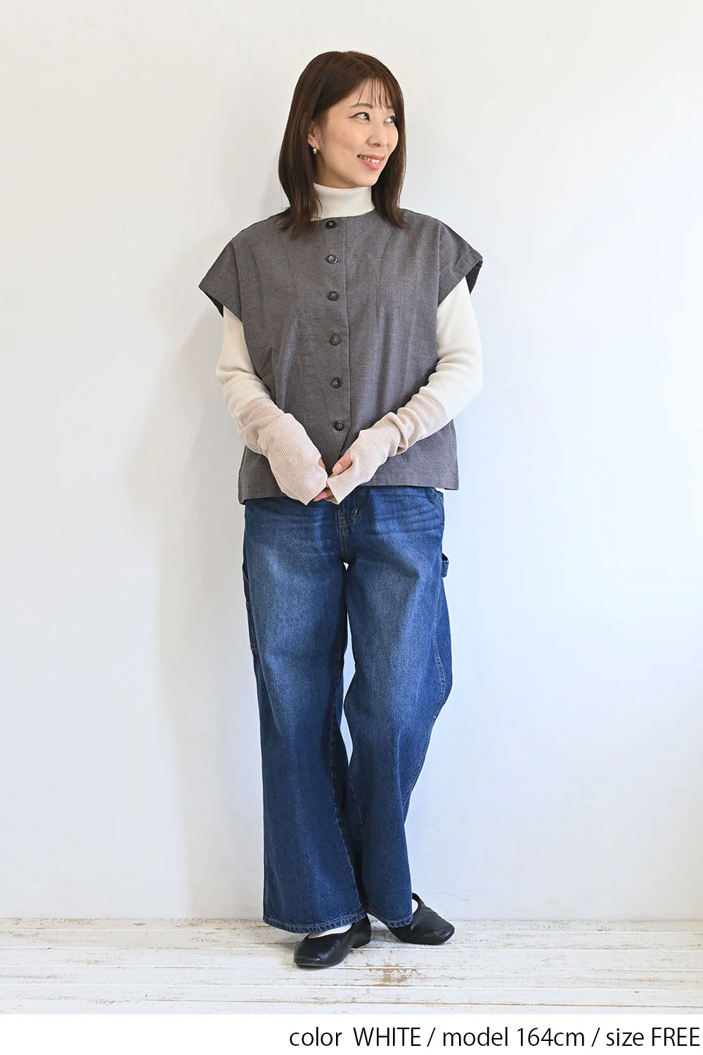 【Classic byGENTIL】RIB Knit タートル - Image 6