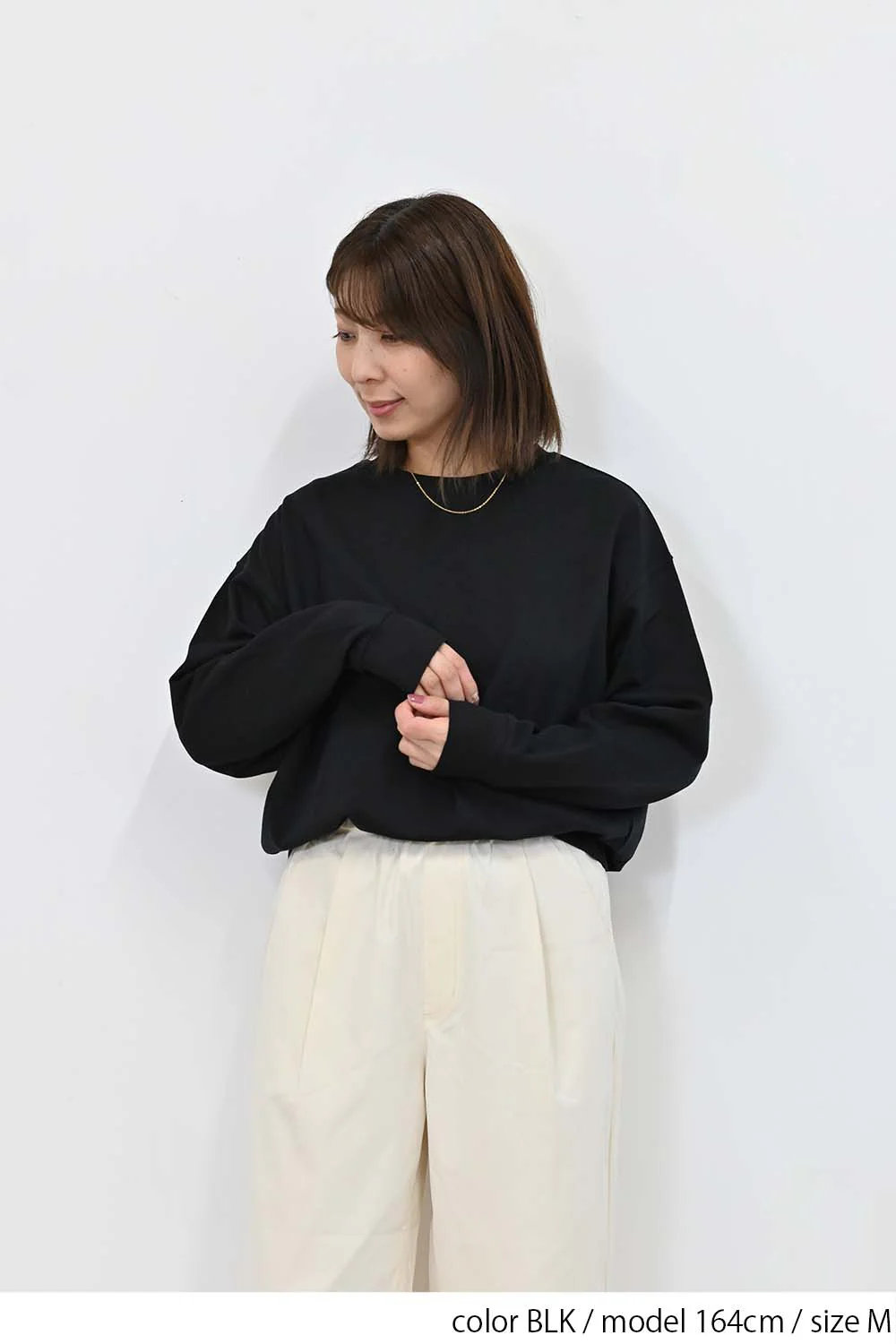 裾ギャザー裏毛プルオーバー - Image 36
