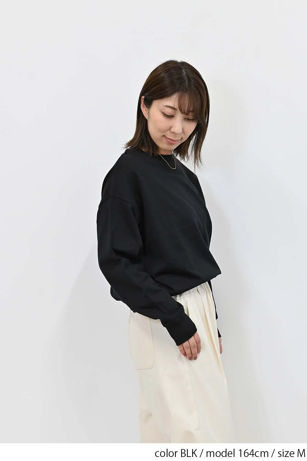 裾ギャザー裏毛プルオーバー - Image 37