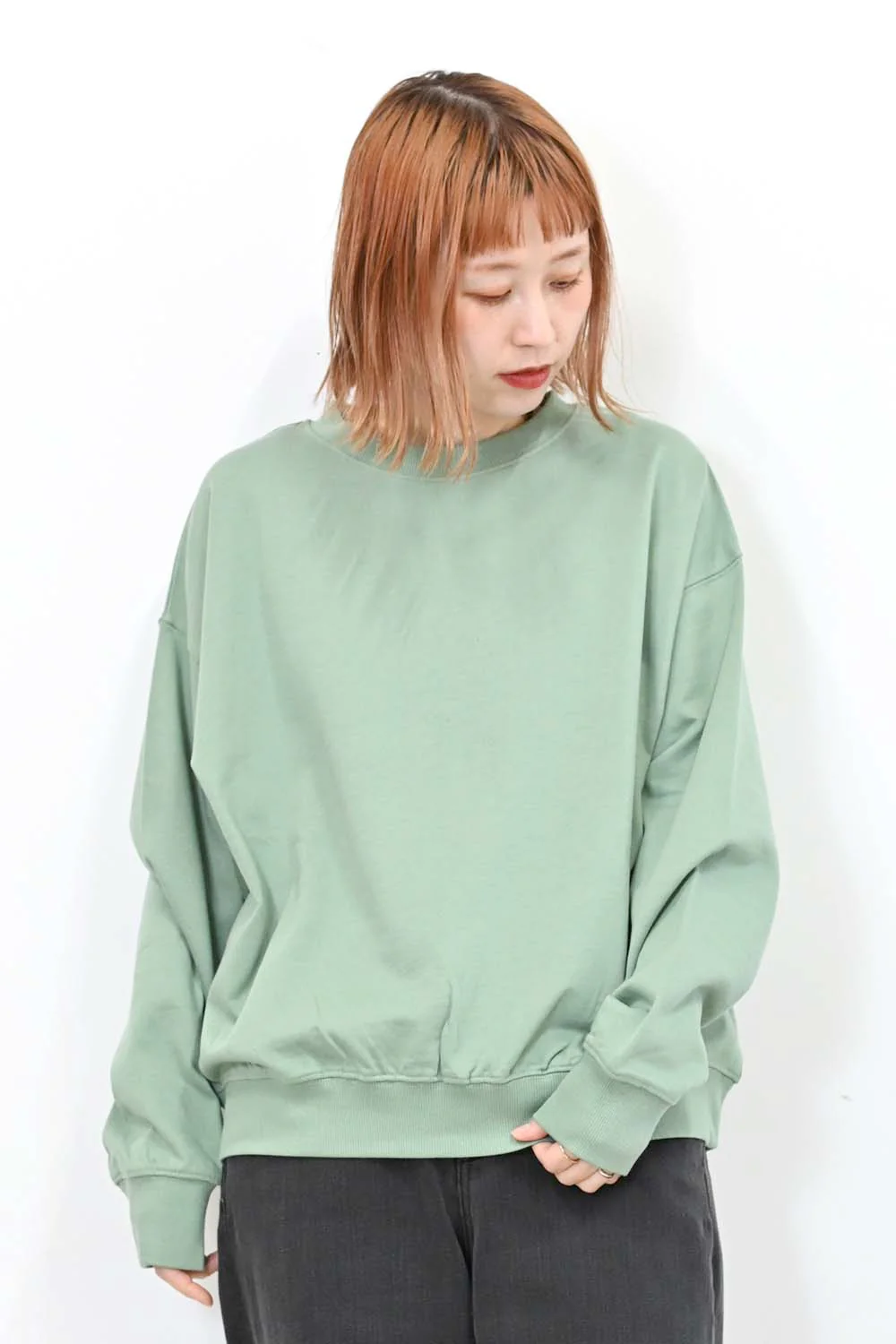 裾ギャザー裏毛プルオーバー - Image 5