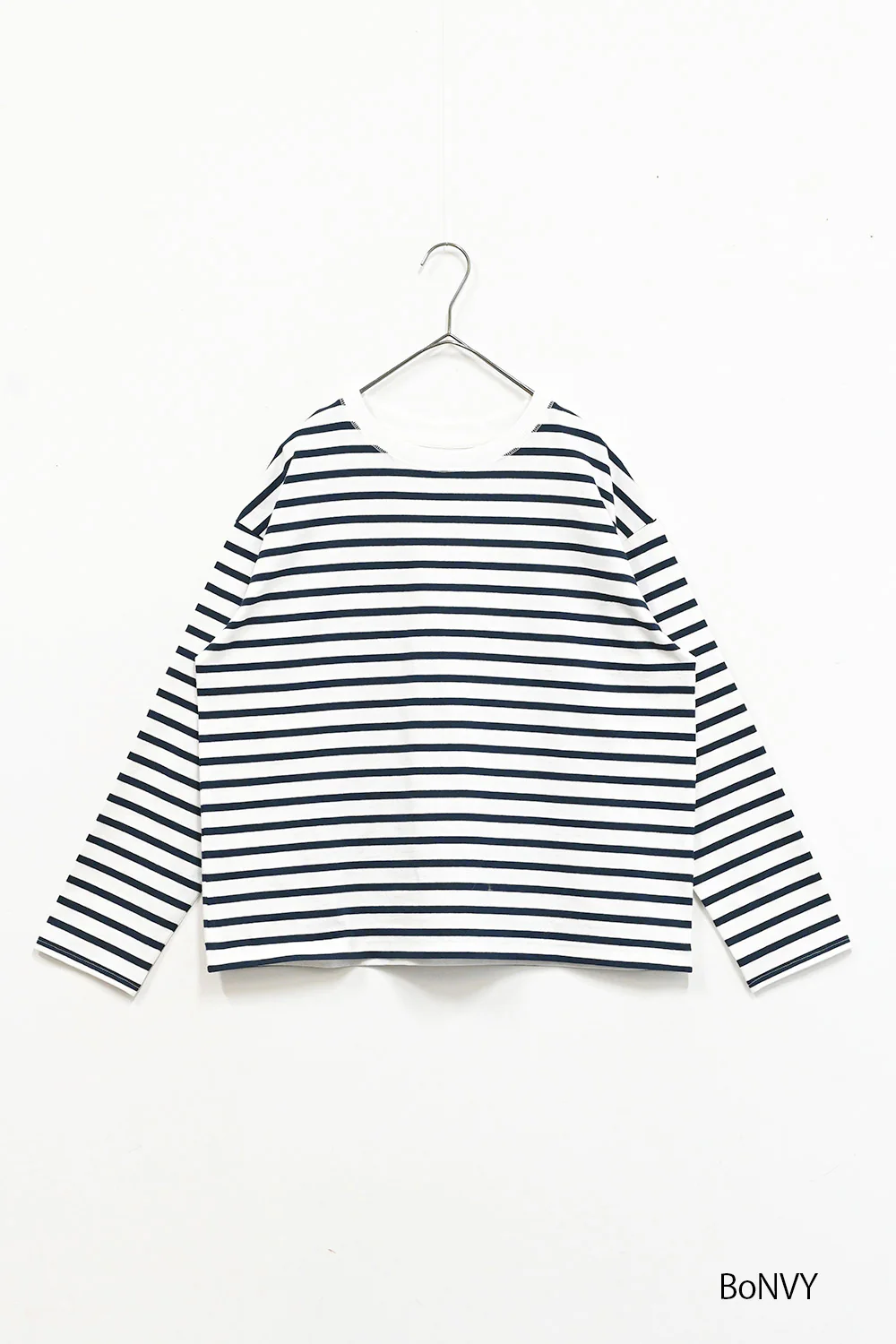 ワイドなボーダーロンTee - Image 48