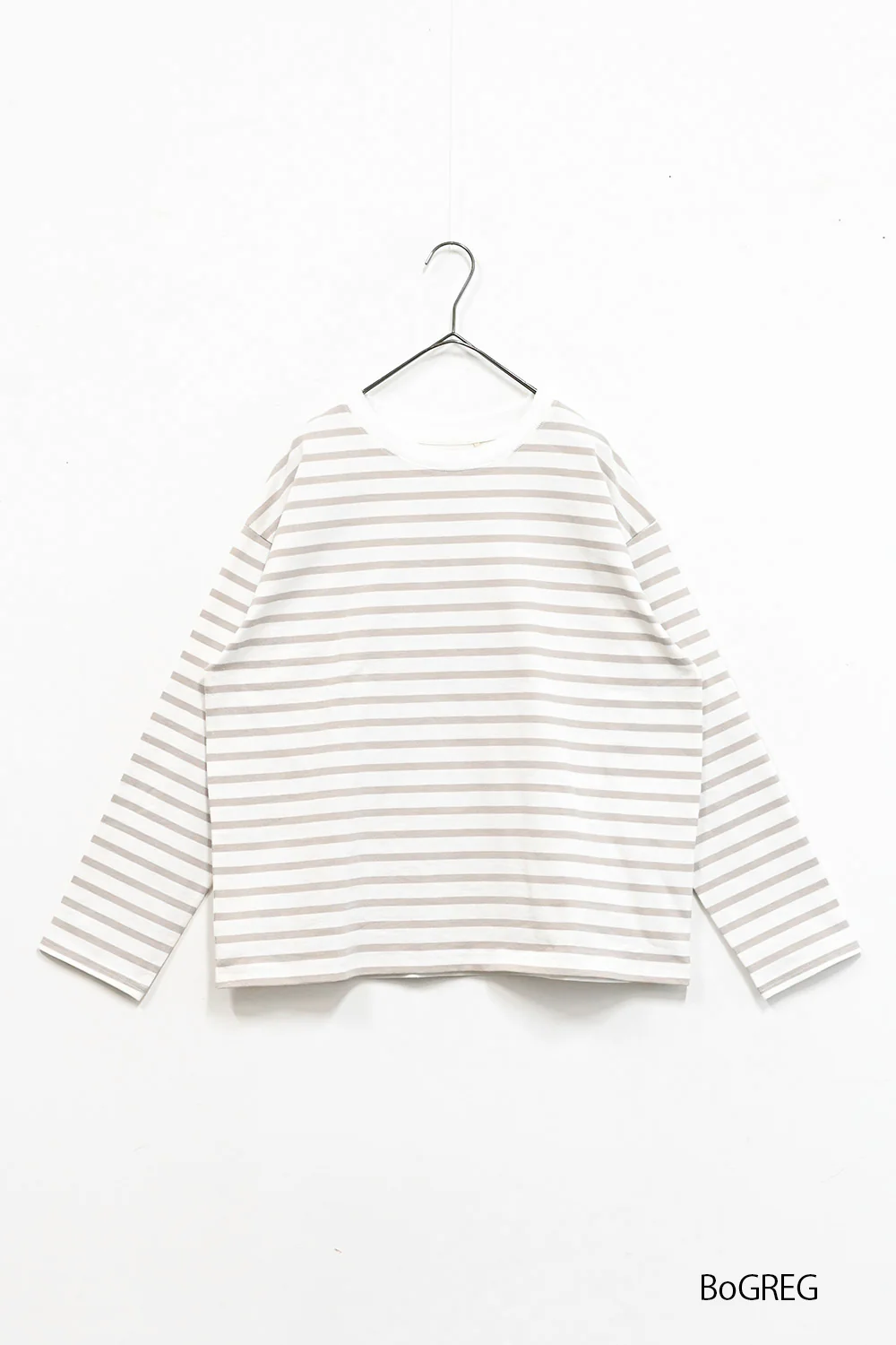 ワイドなボーダーロンTee - Image 50