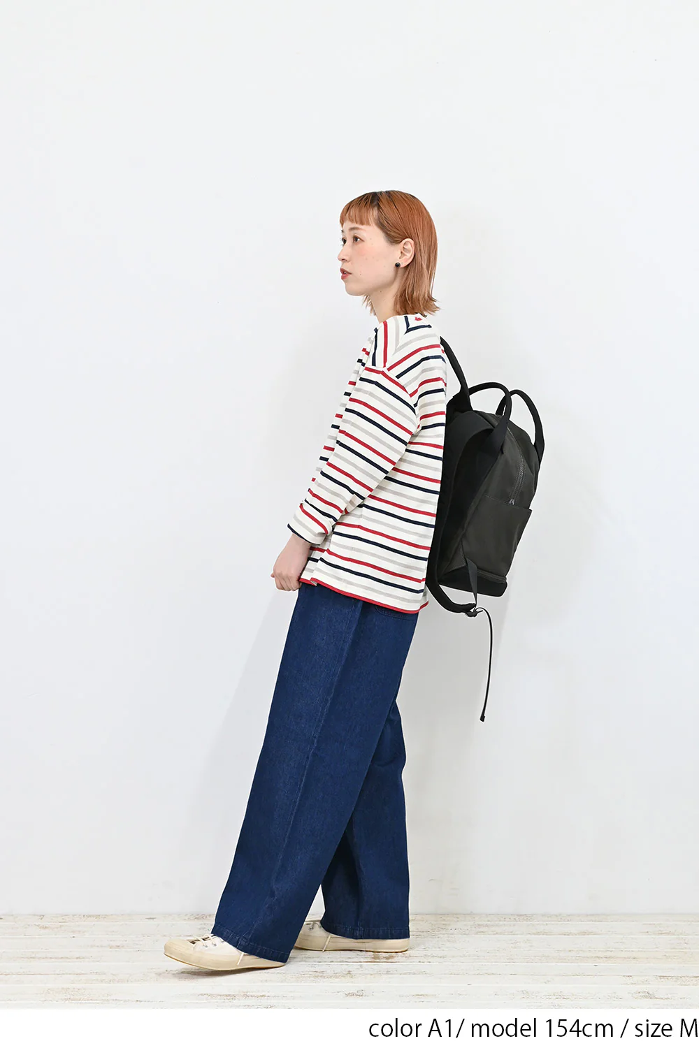ワイドなボーダーロンTee - Image 9