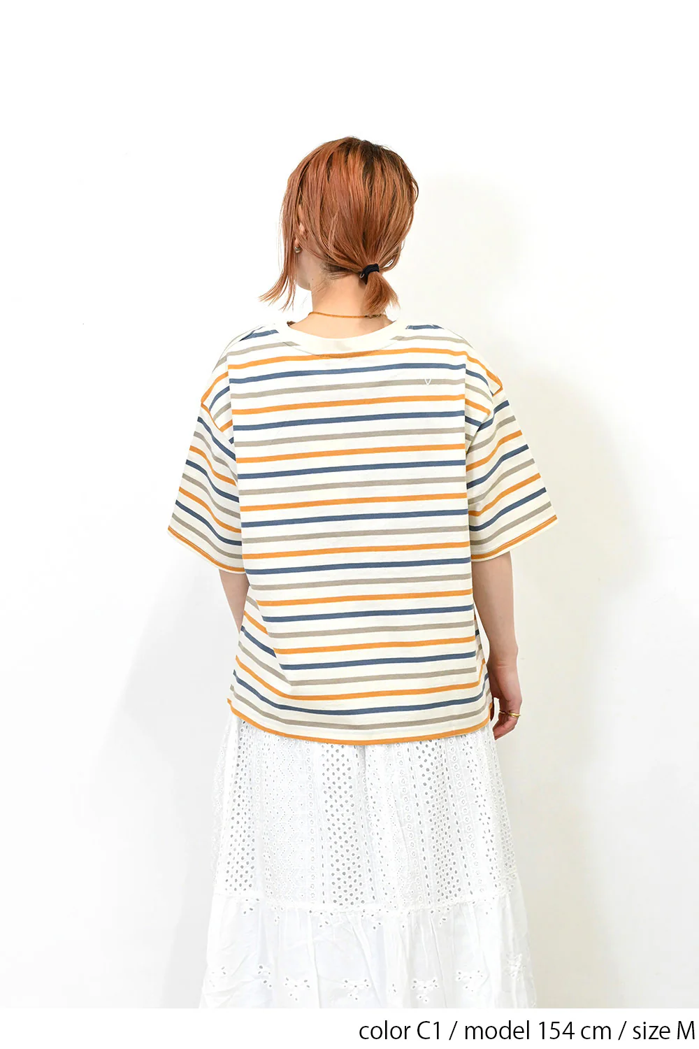 ワイドなボーダーTee - Image 13