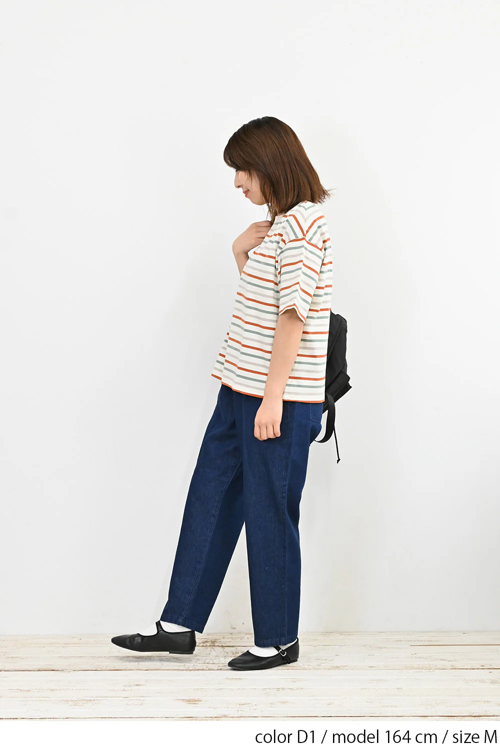 ワイドなボーダーTee - Image 15