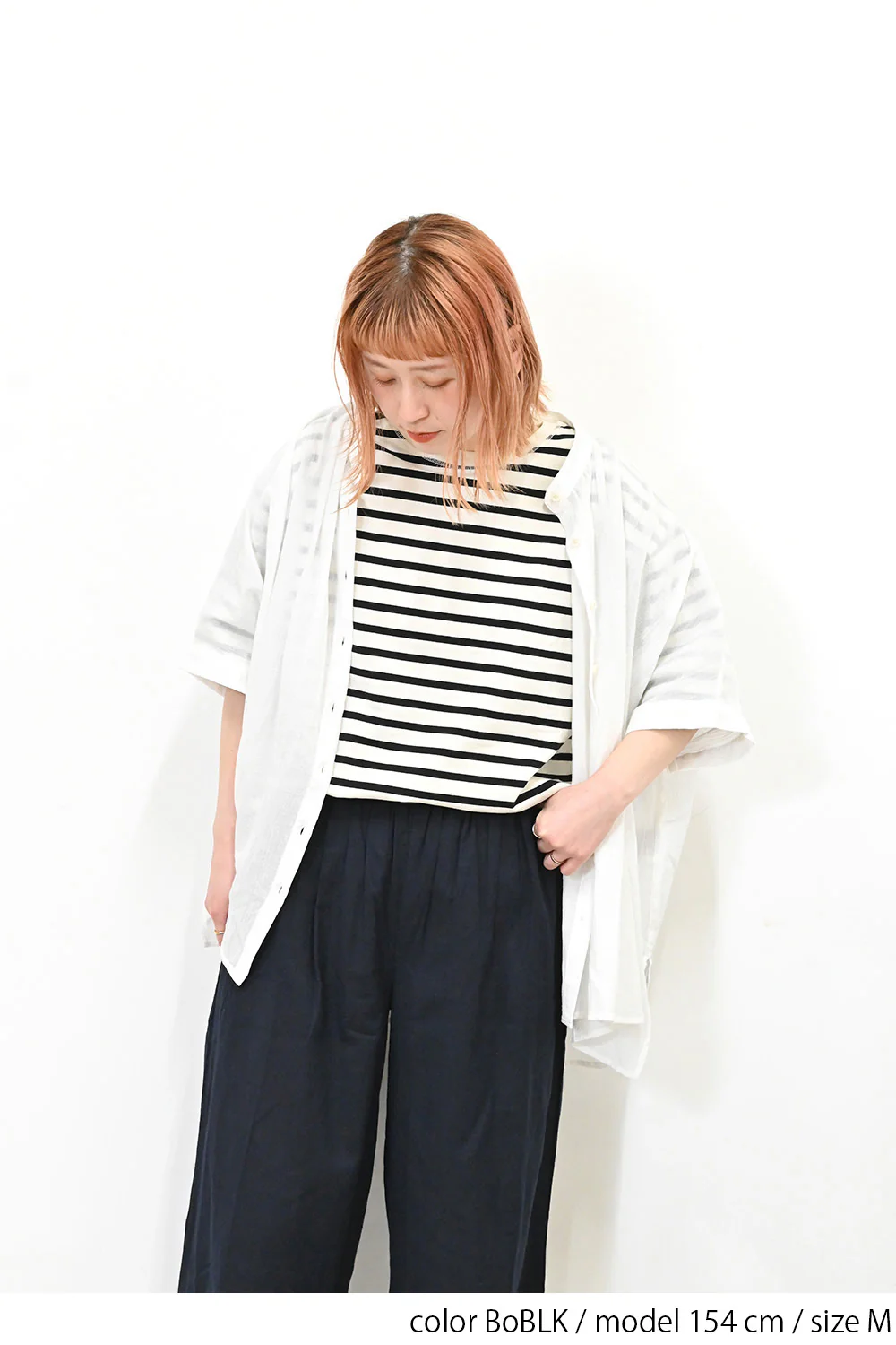ワイドなボーダーTee - Image 20