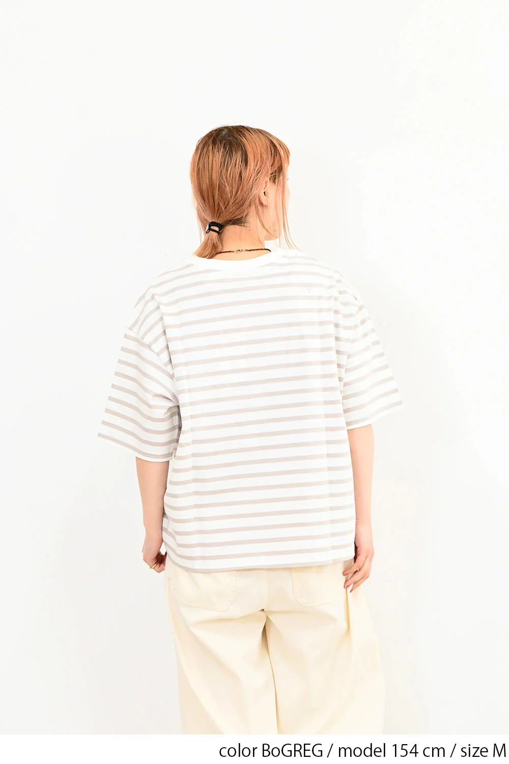 ワイドなボーダーTee - Image 25