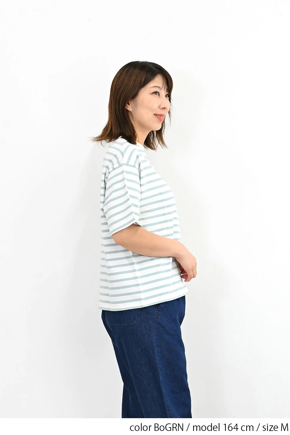 ワイドなボーダーTee - Image 33