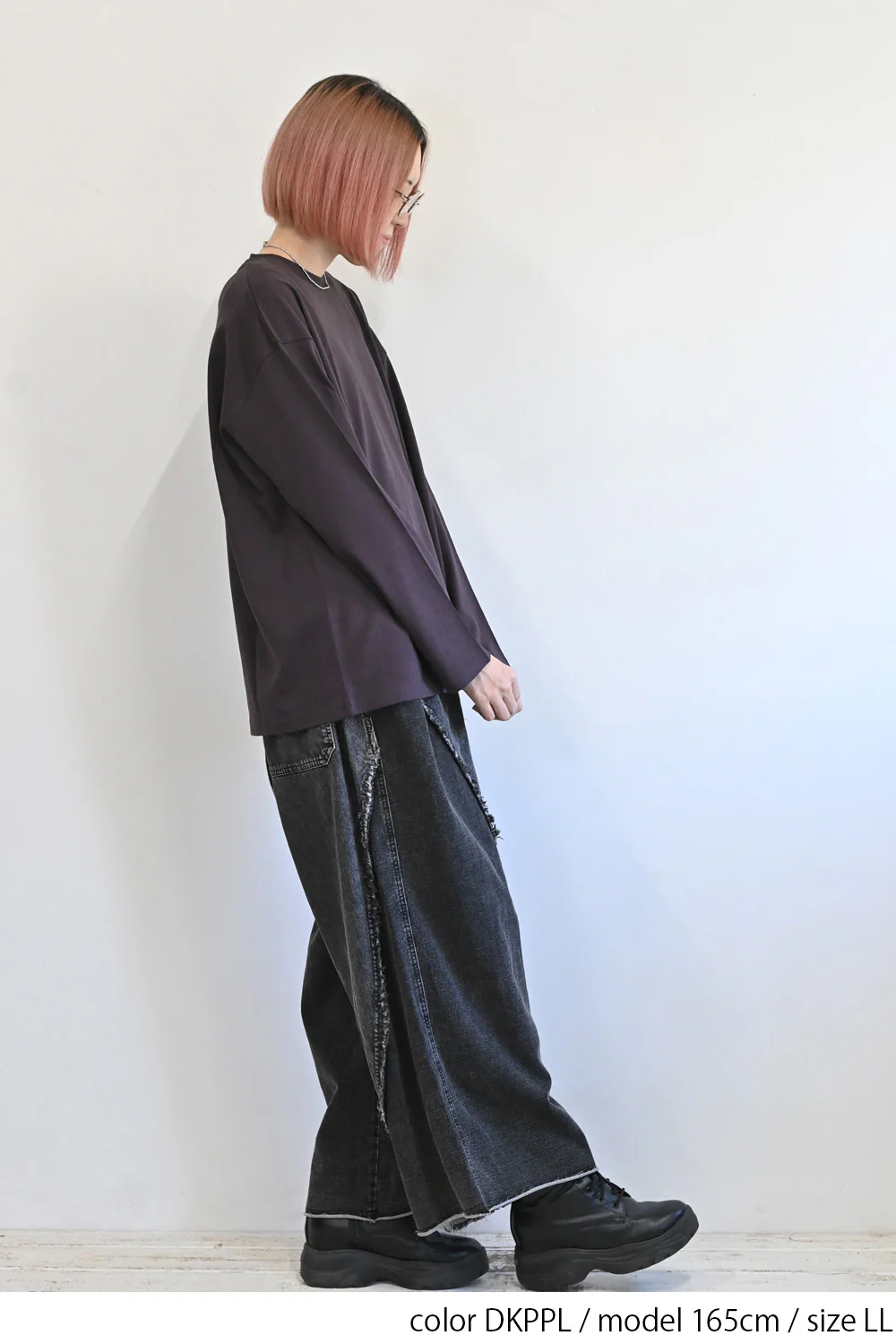ワイドな無地ロンTEE② - Image 9