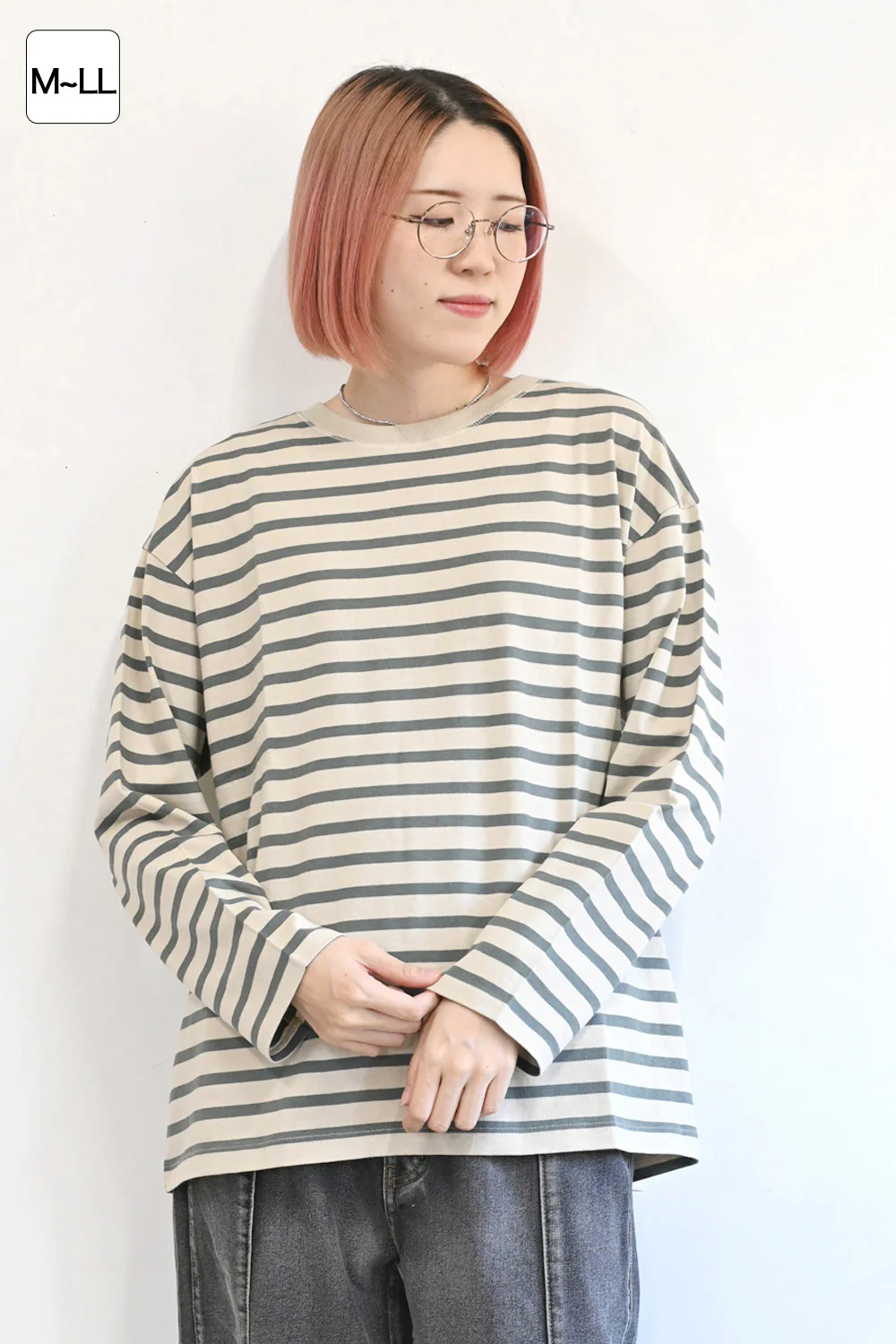 ワイドなボーダーロンTEE② - Image 11