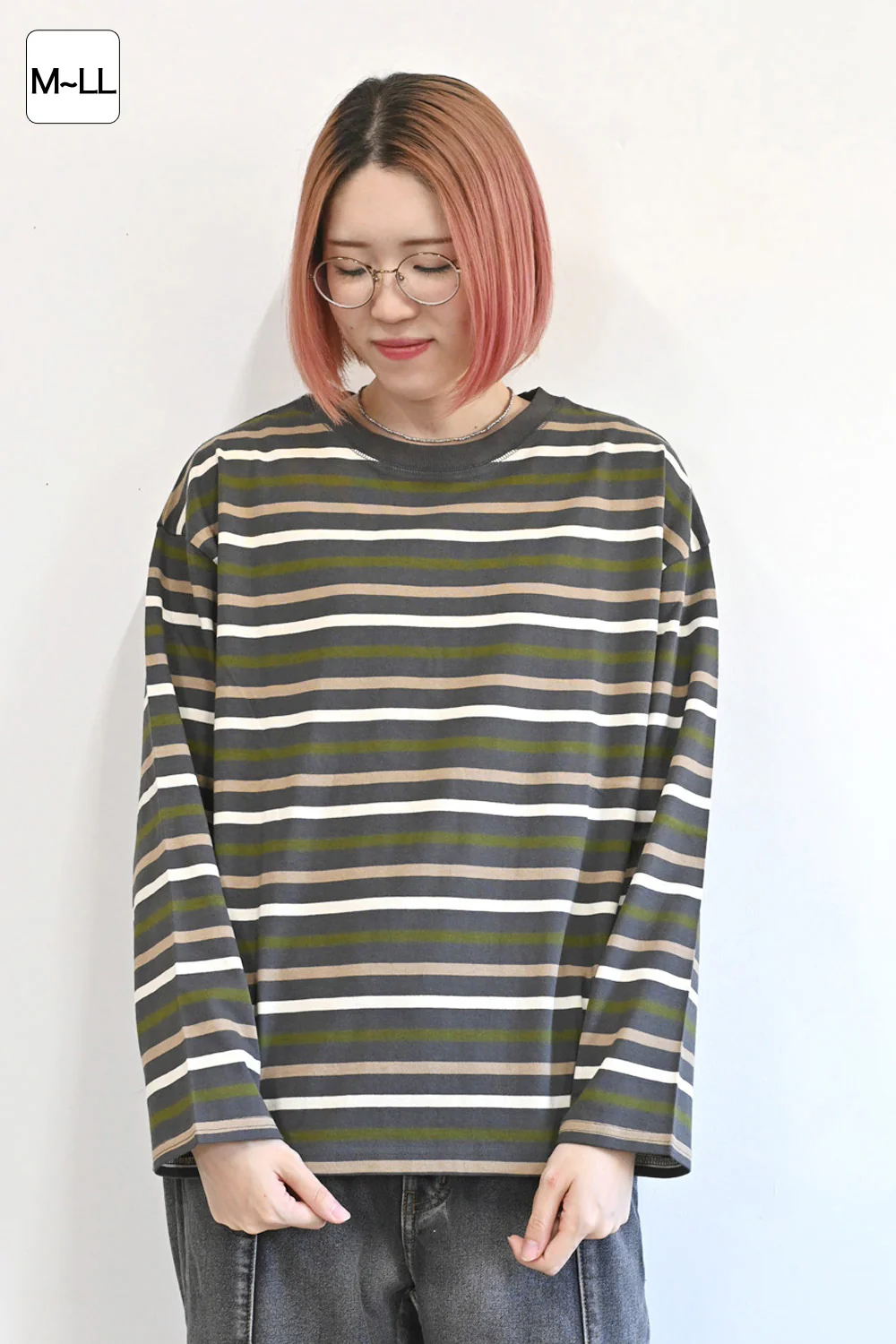 ワイドなボーダーロンTEE② - Image 12