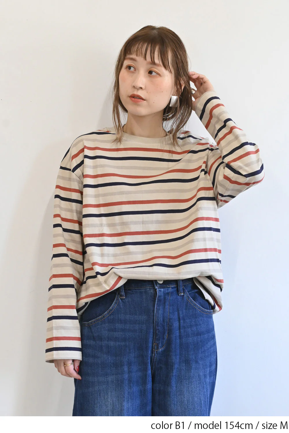 ワイドなボーダーロンTEE② - Image 17