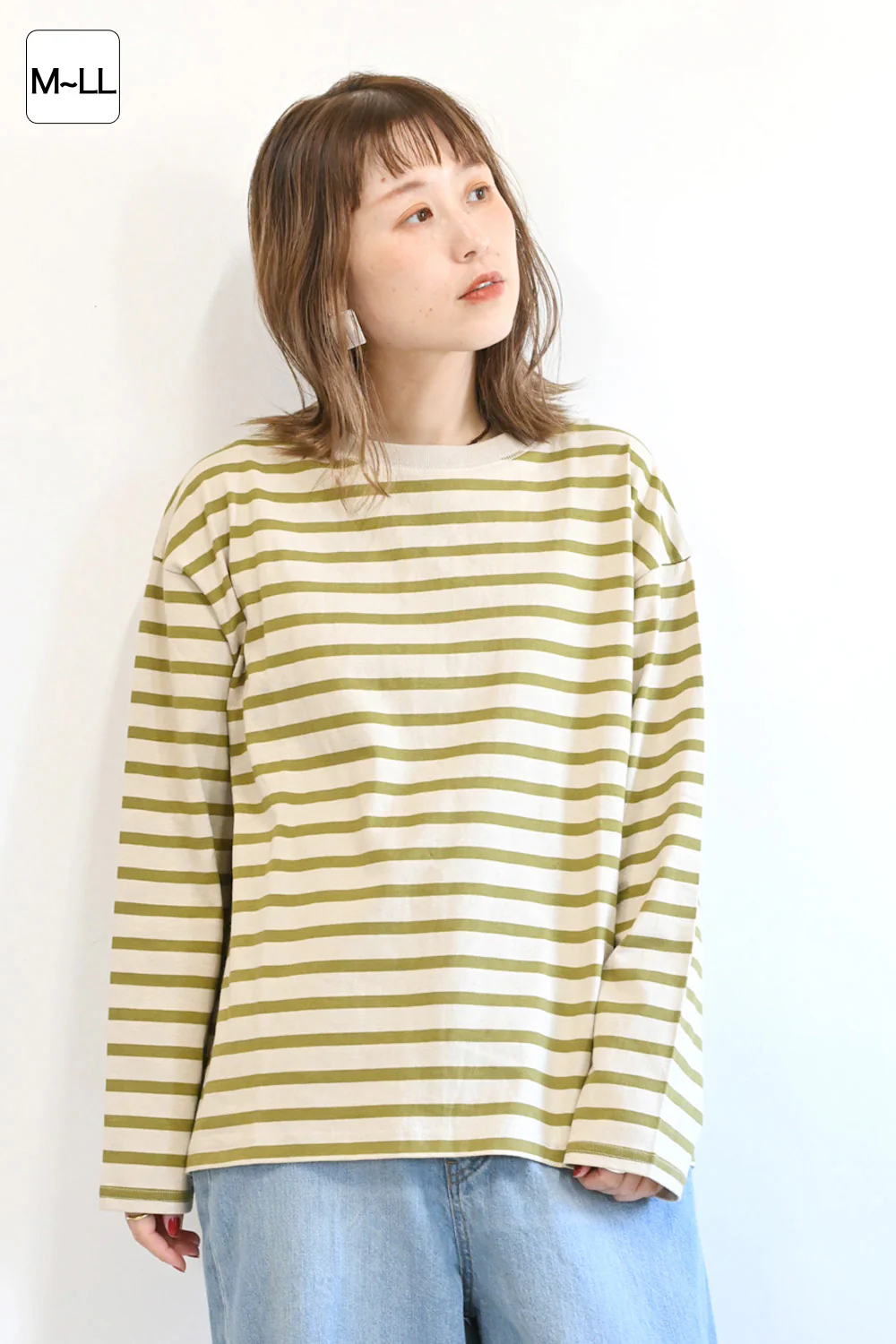 ワイドなボーダーロンTEE② - Image 3