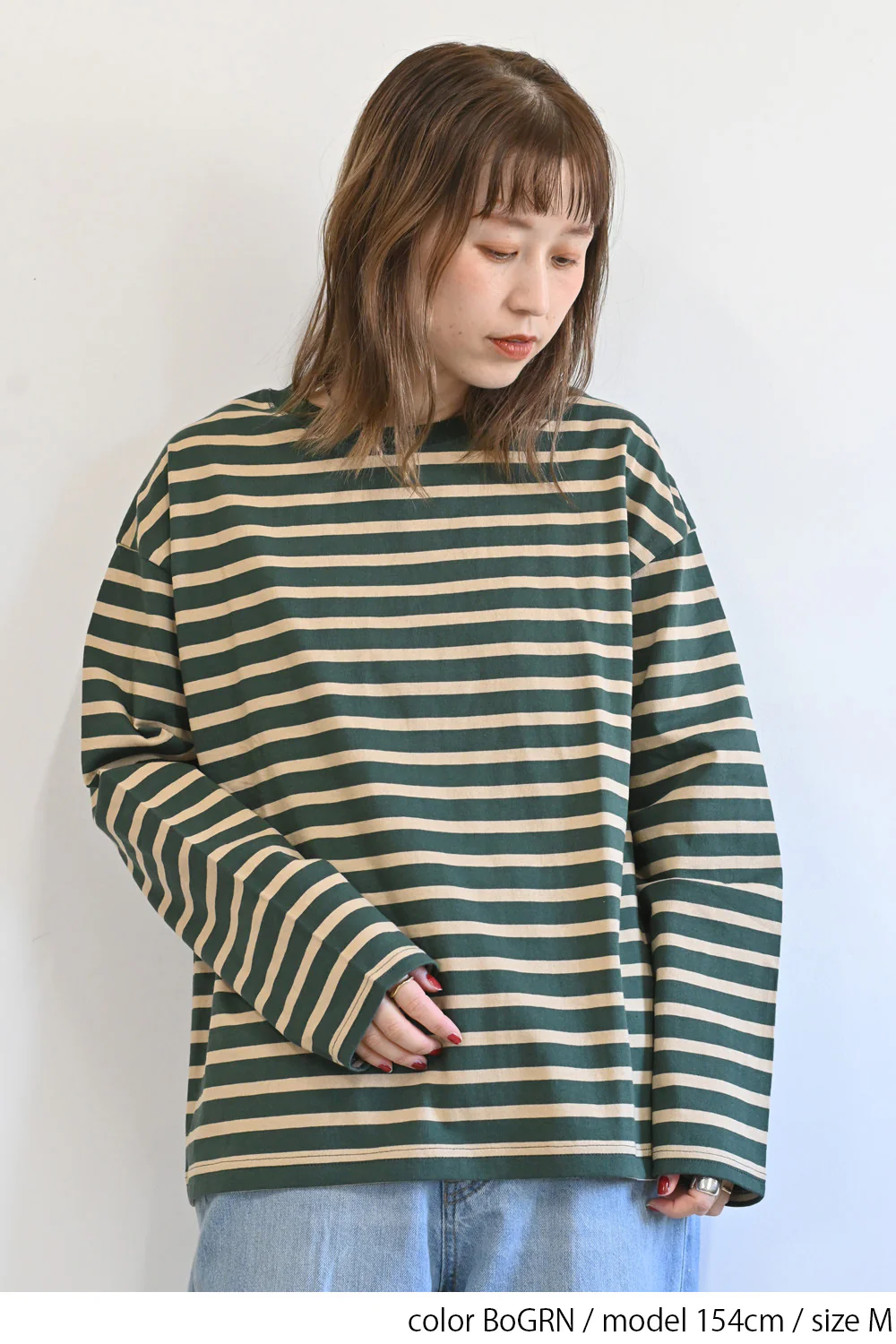 ワイドなボーダーロンTEE② - Image 40