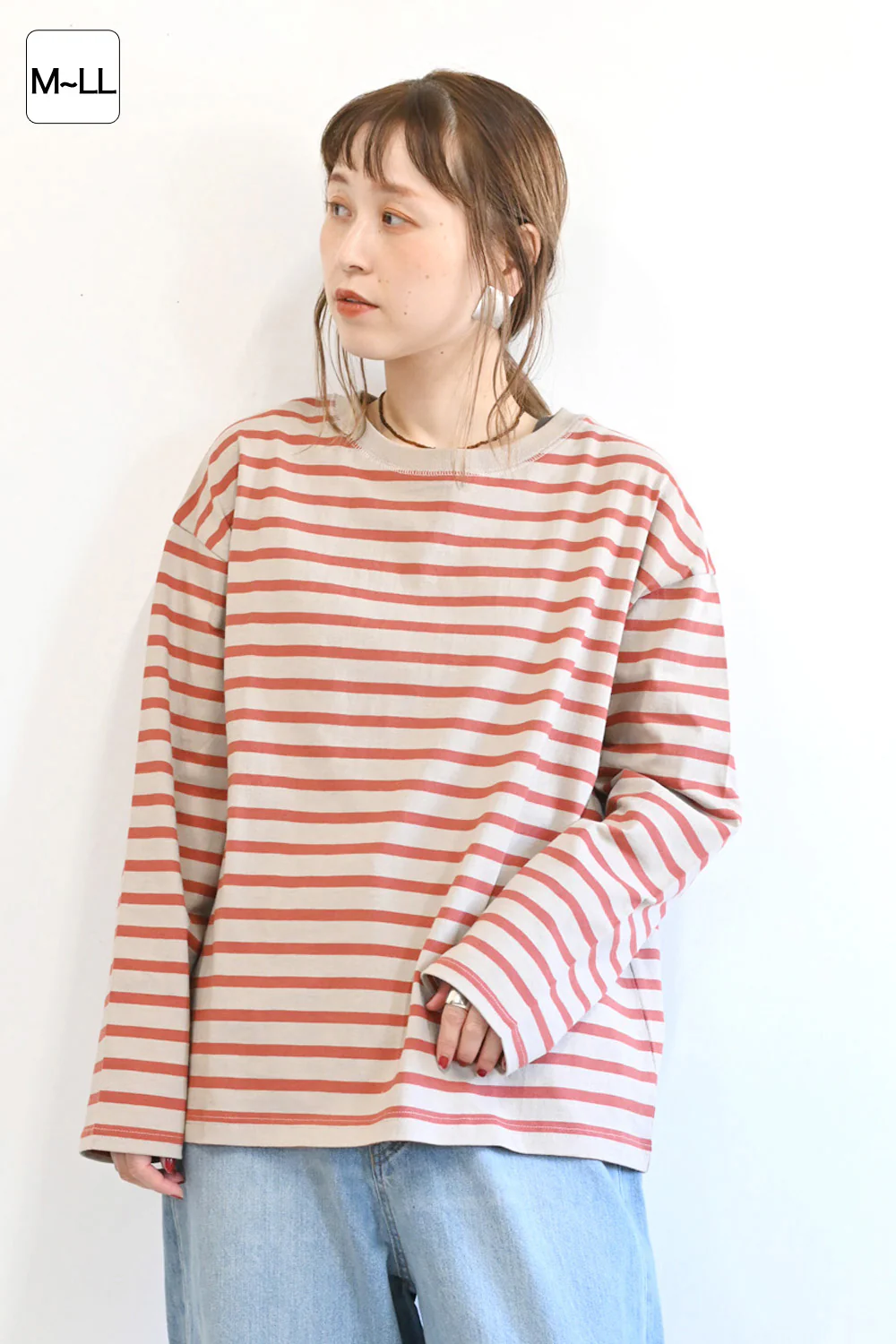 ワイドなボーダーロンTEE② - Image 5