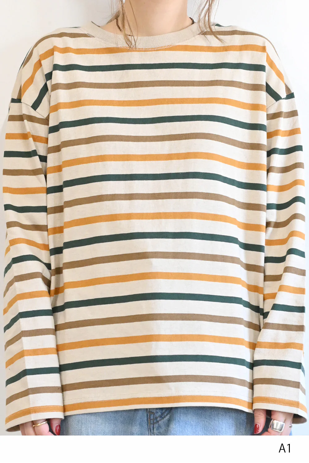 ワイドなボーダーロンTEE② - Image 58