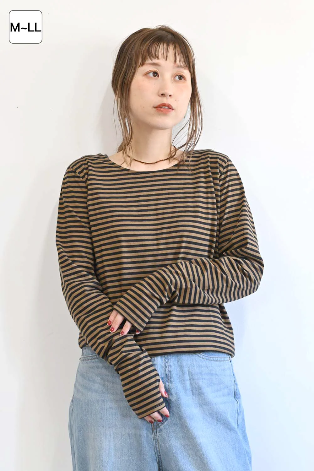 ハートキャッチ指穴BDロンTEE