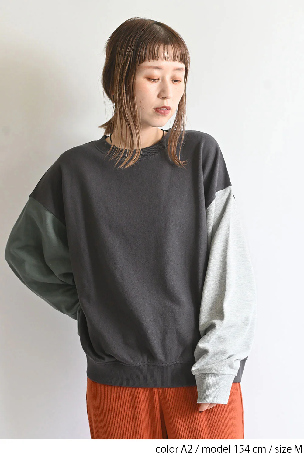 裾ギャザーOE裏毛プルオーバー - Image 12