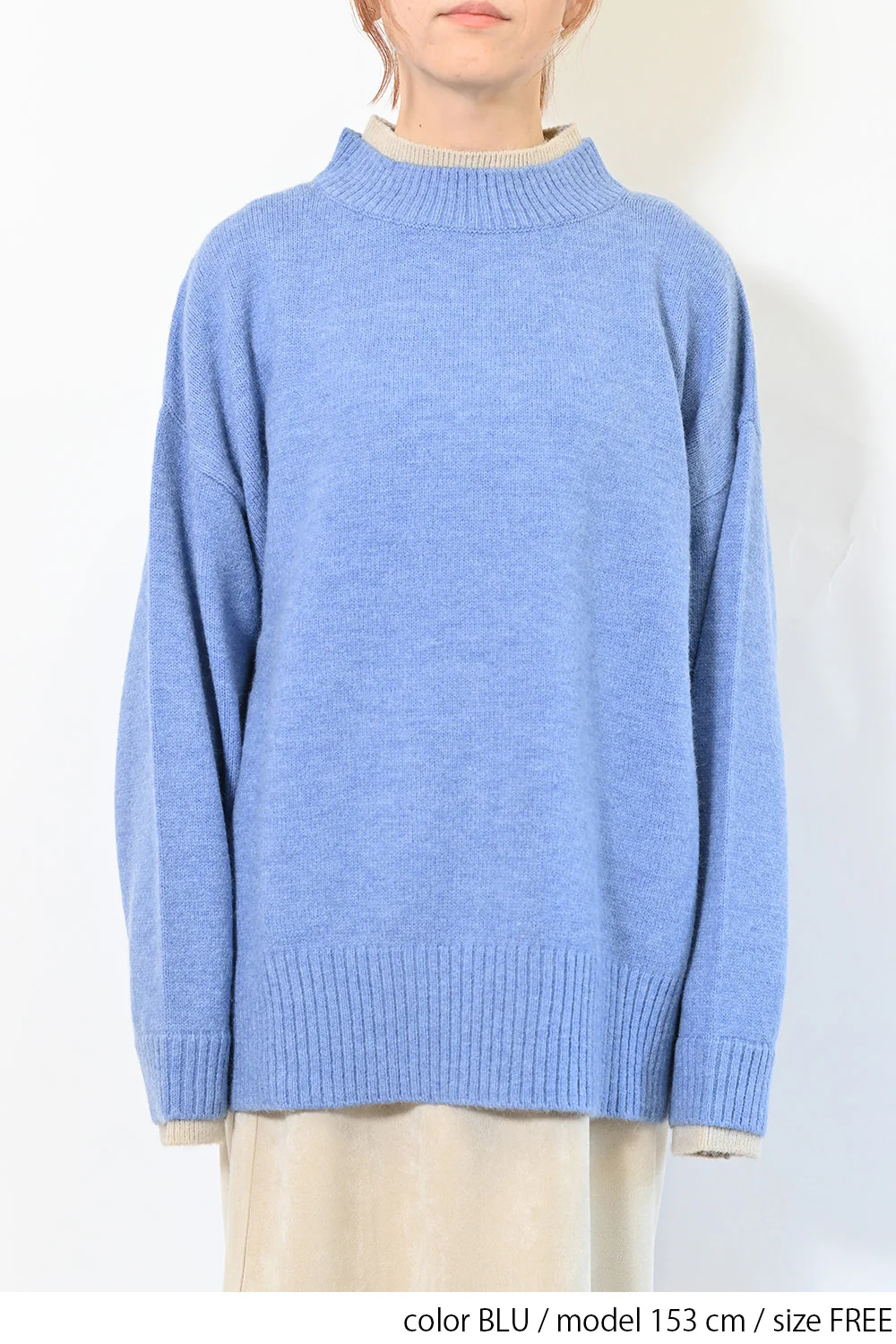 レイヤー風モックネックプルオーバー - Image 19
