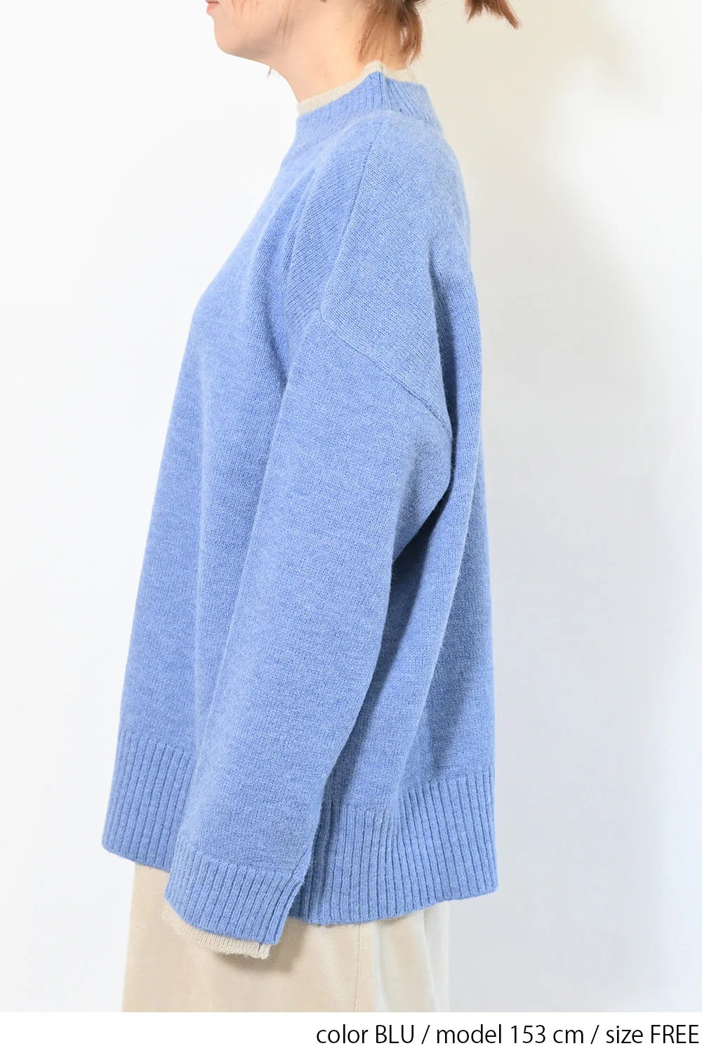 レイヤー風モックネックプルオーバー - Image 20