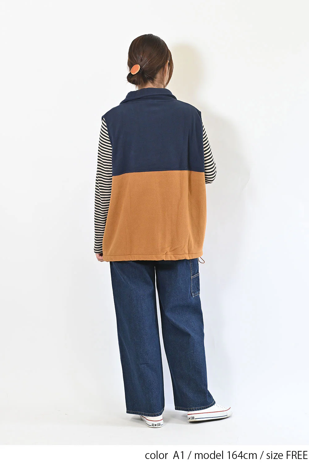 【DISCUS】DISCUSフリーススタンドZIPベスト - Image 6