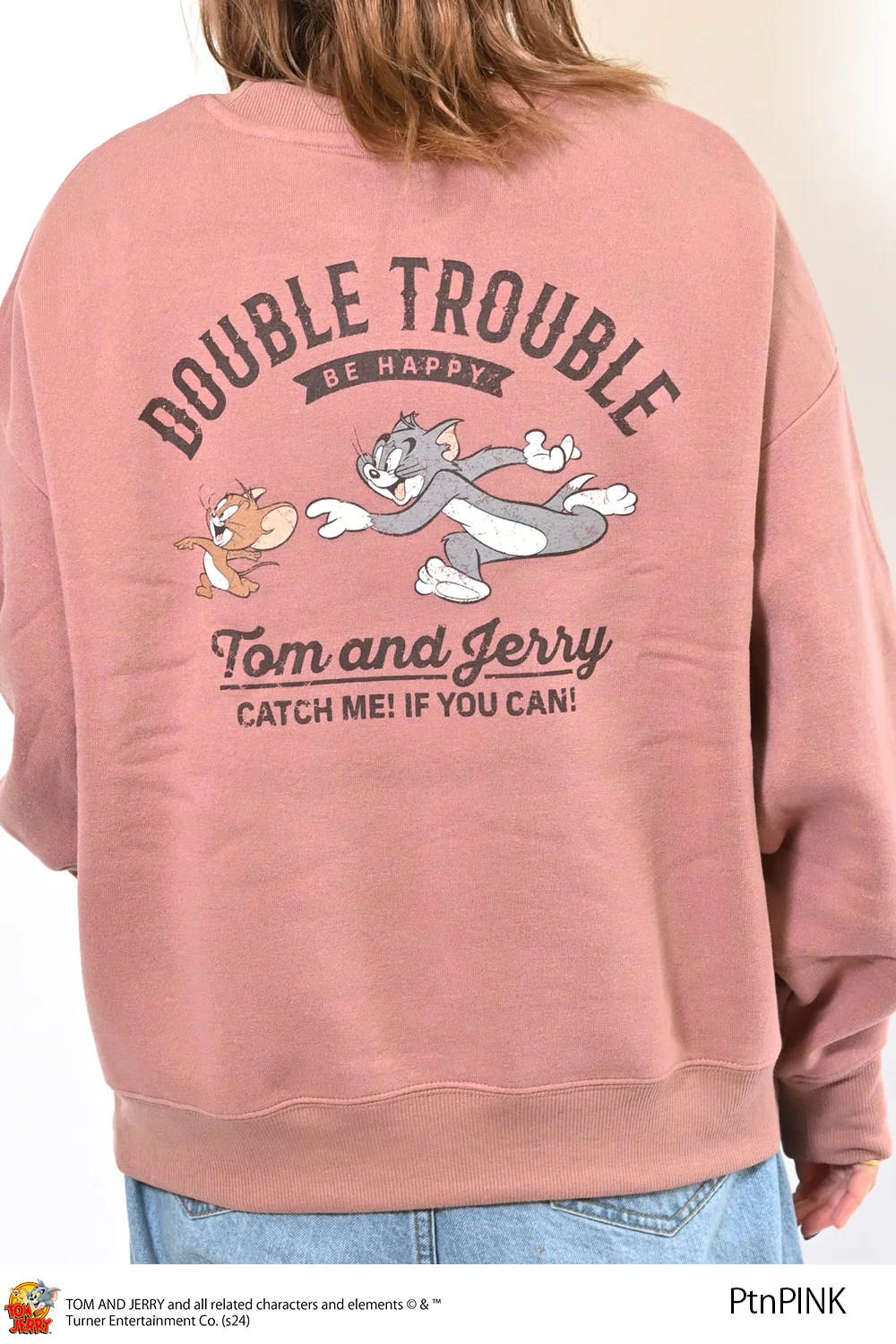 トムとジェリー裏起毛ワイドクルートレーナー - Image 31