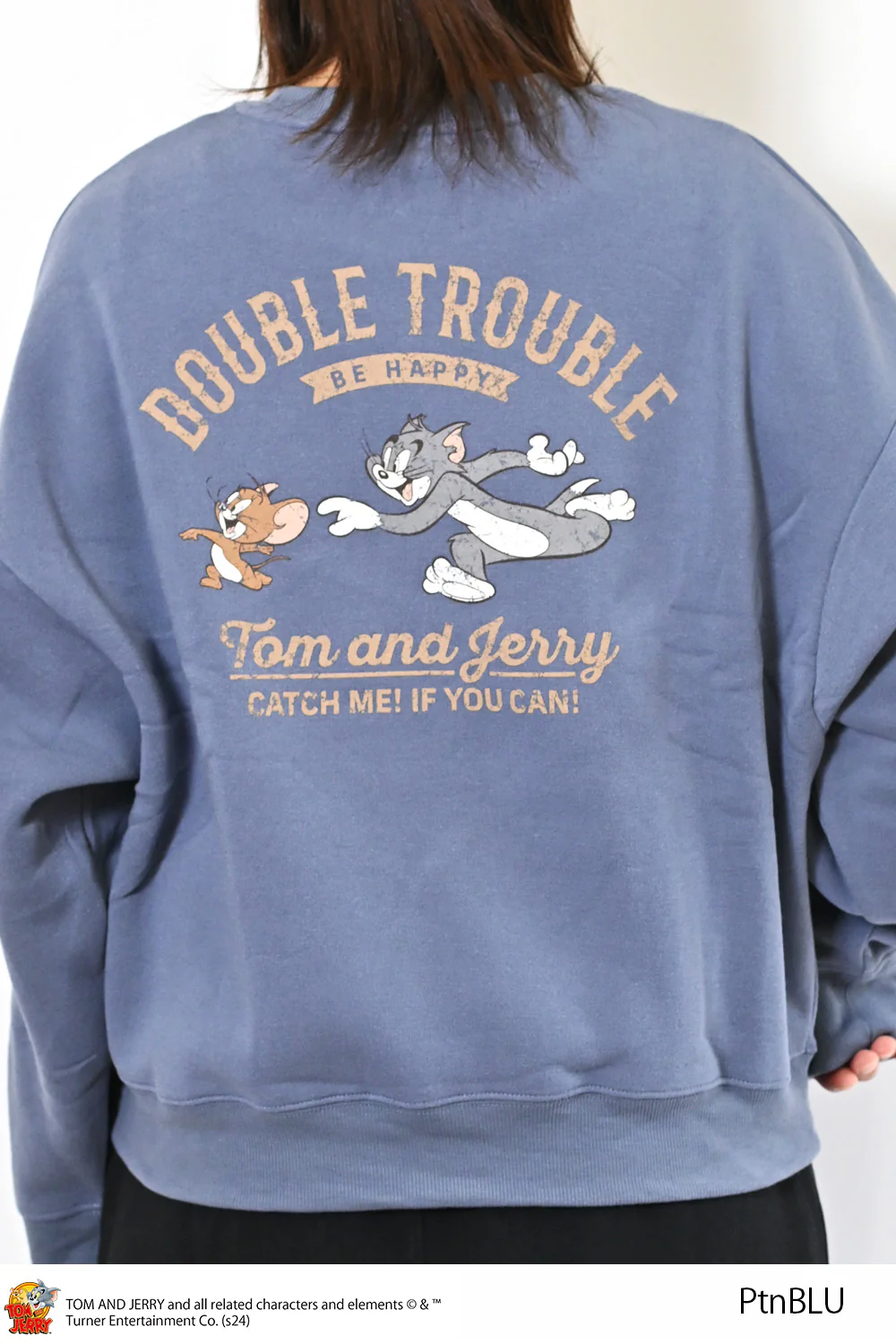 トムとジェリー裏起毛ワイドクルートレーナー - Image 33