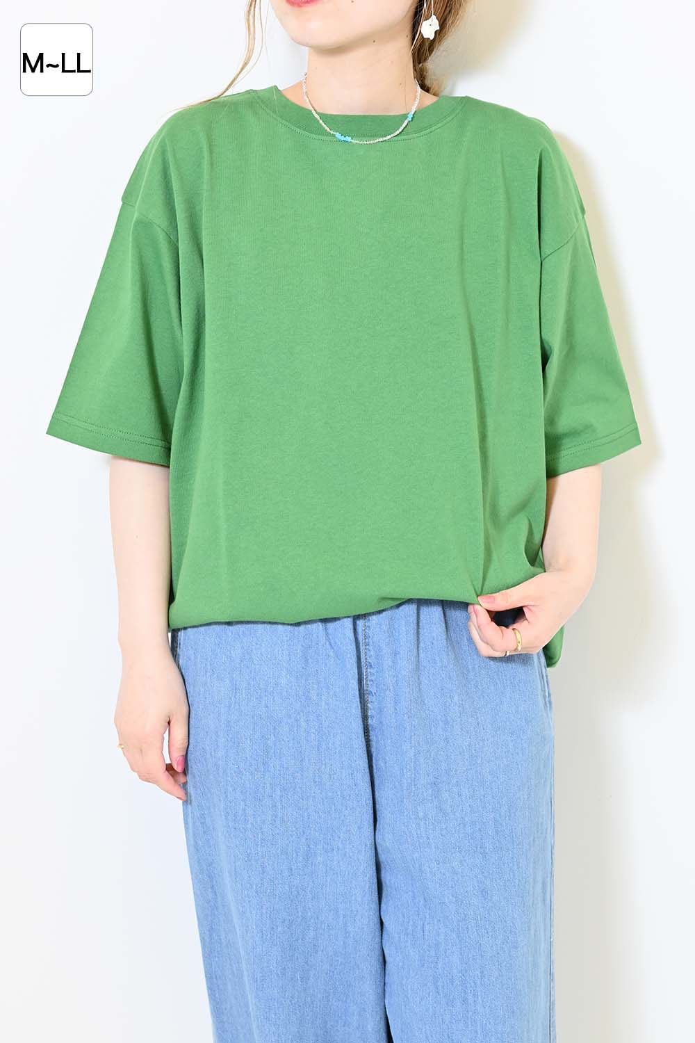 ワイドな無地TEE - Image 13