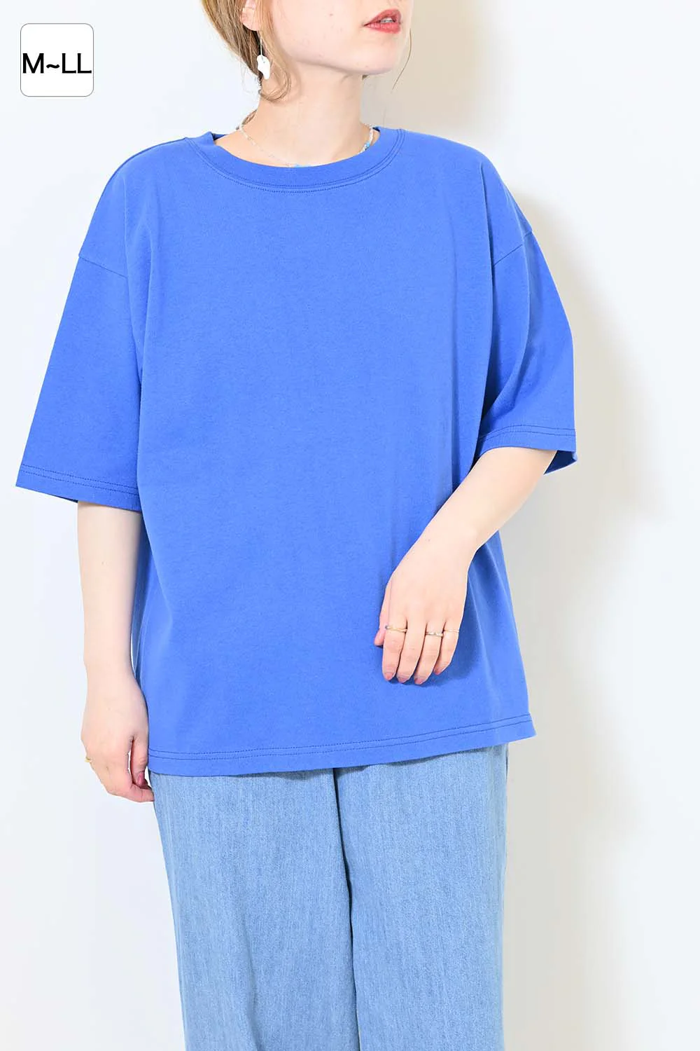 ワイドな無地TEE - Image 14