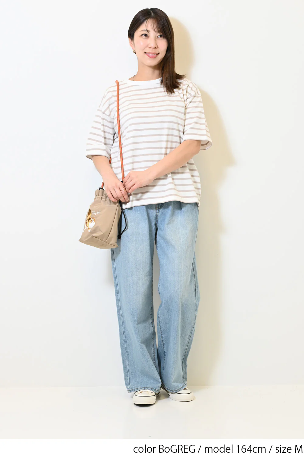 ワイドなボーダーTEE - Image 10