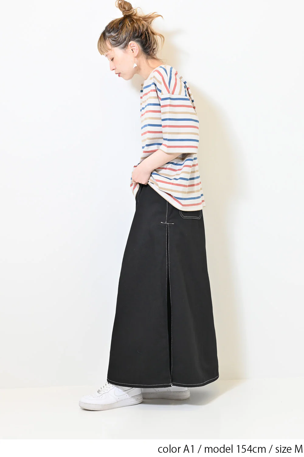 ワイドなボーダーTEE - Image 17