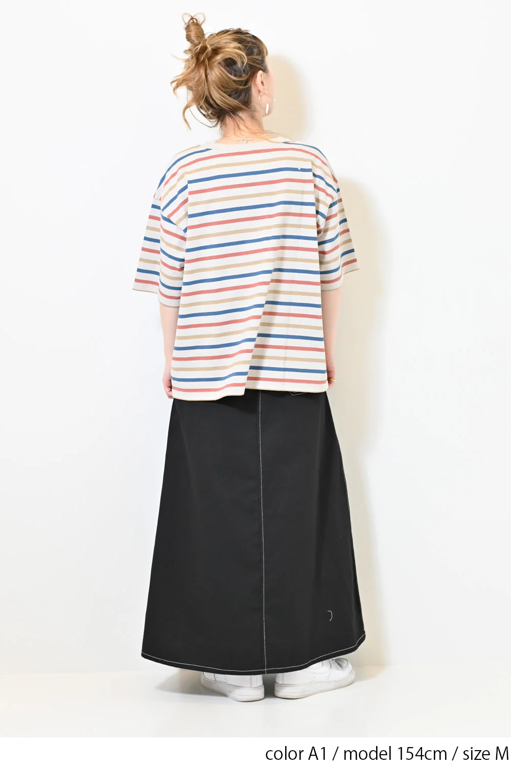 ワイドなボーダーTEE - Image 18