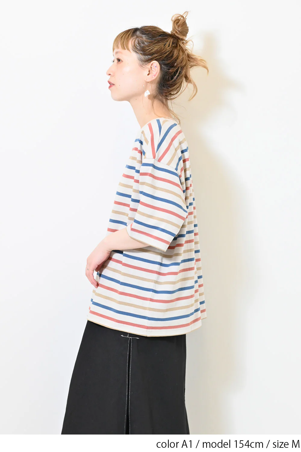 ワイドなボーダーTEE - Image 20