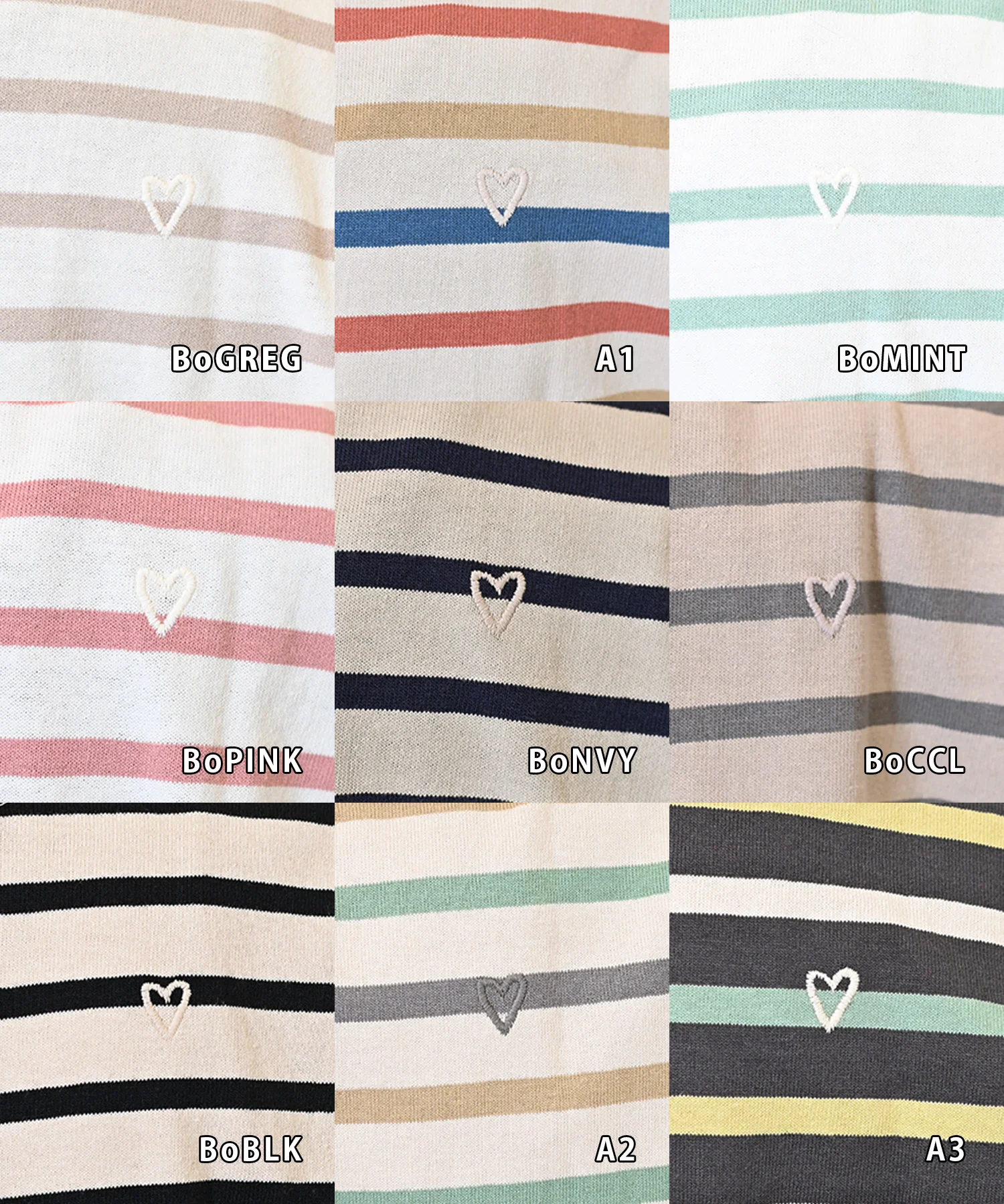 ワイドなボーダーTEE - Image 33