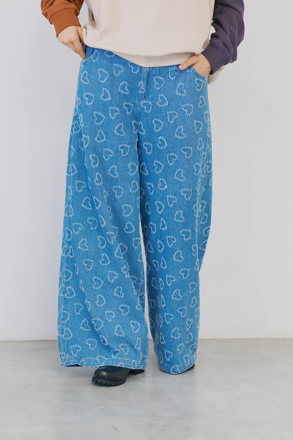 デニムハートパンツ - Image 5