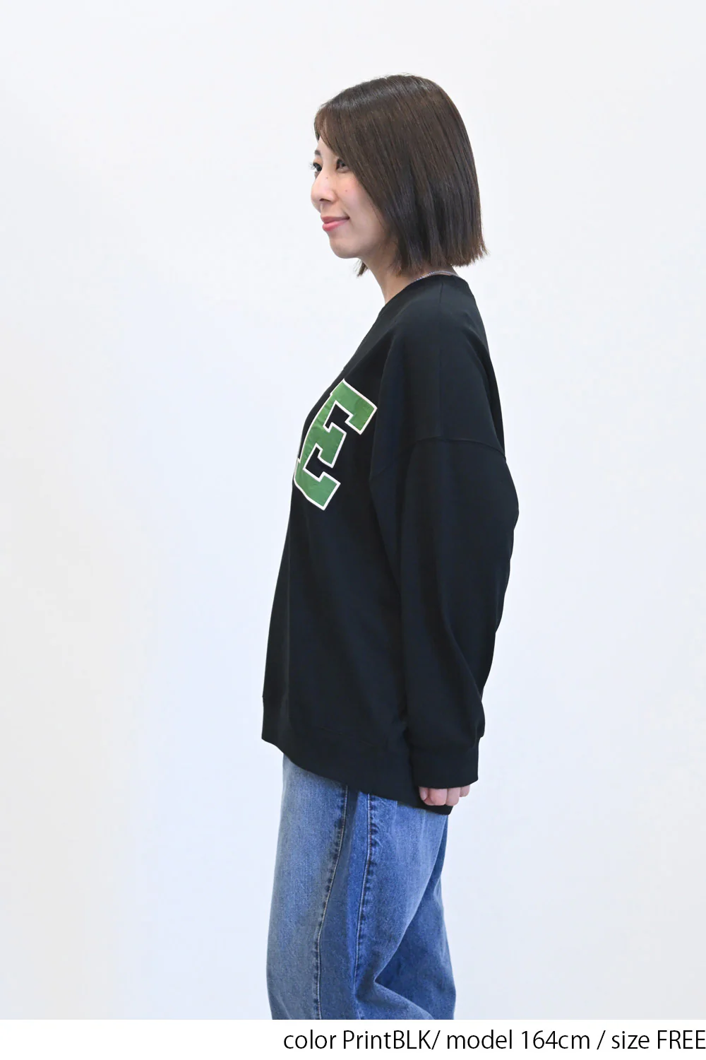 【charmmy】ワッペン刺繍Bigトレーナー - Image 14