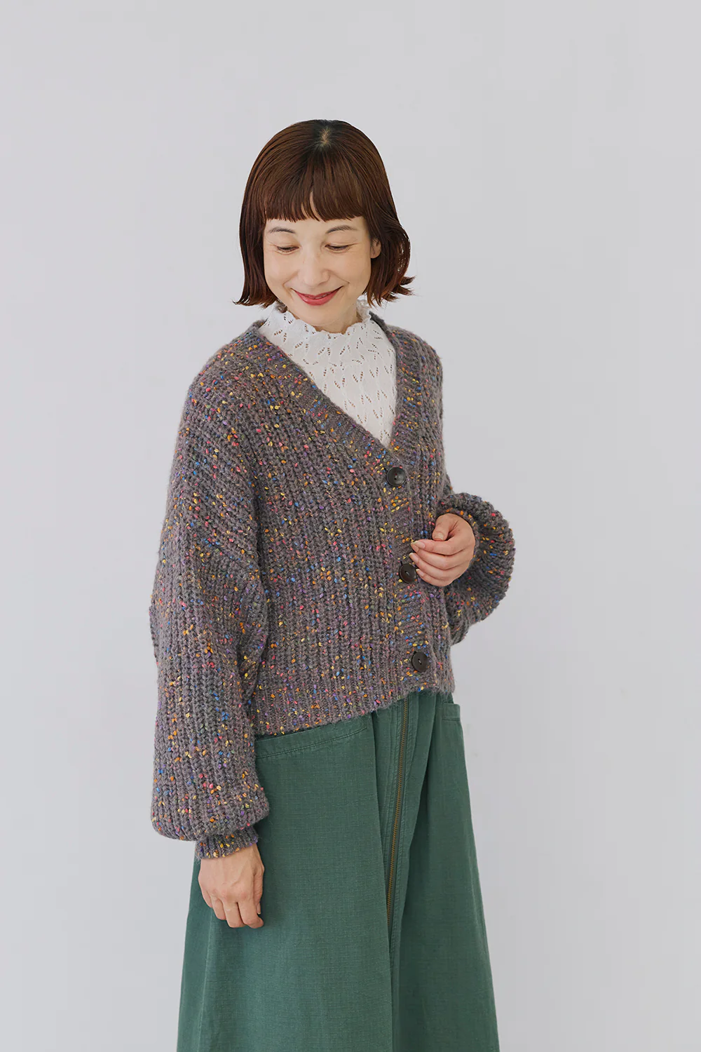 【charmmy】カットソーレースプチハイプルオーバー - Image 23