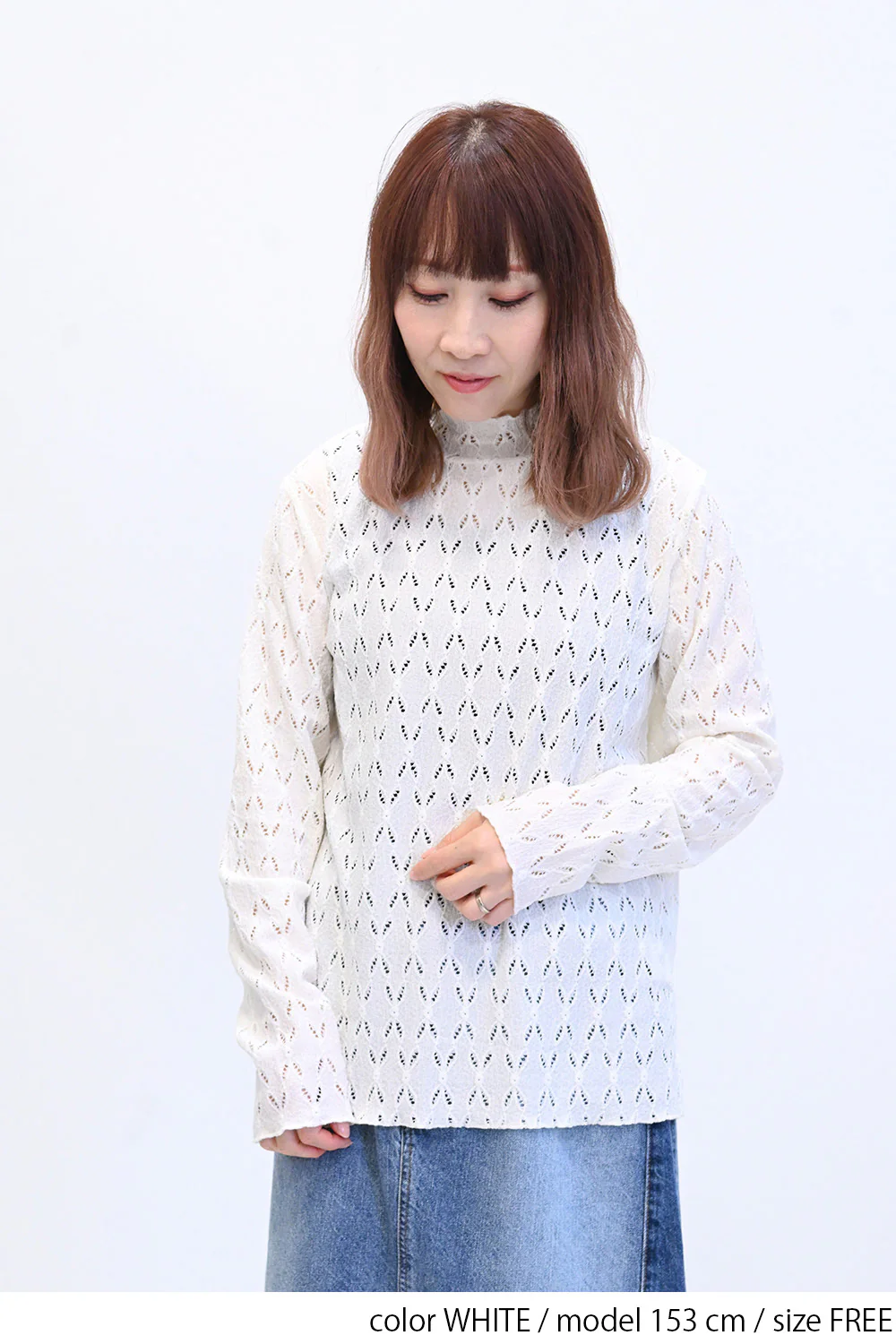 【charmmy】カットソーレースプチハイプルオーバー - Image 6