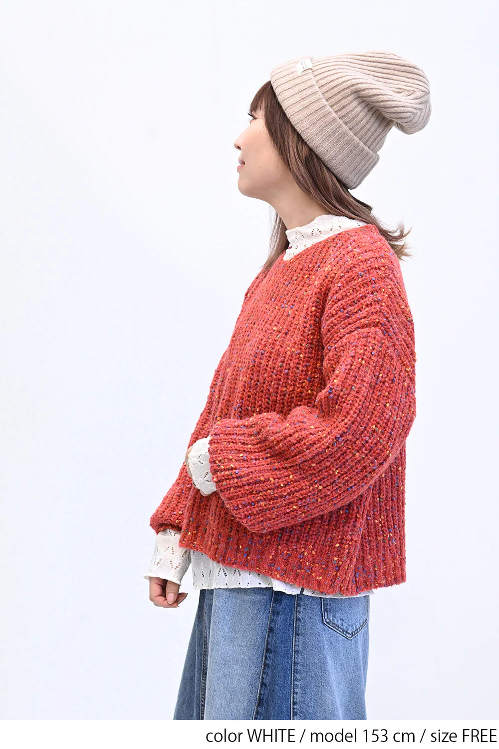 【charmmy】カットソーレースプチハイプルオーバー - Image 9