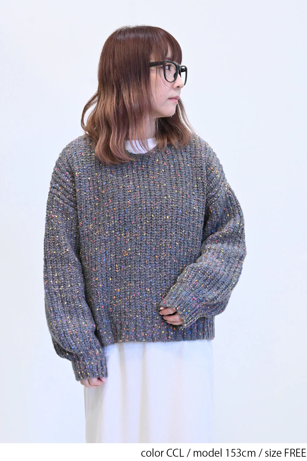 【charmmy】カラフルニットプルオーバー - Image 16