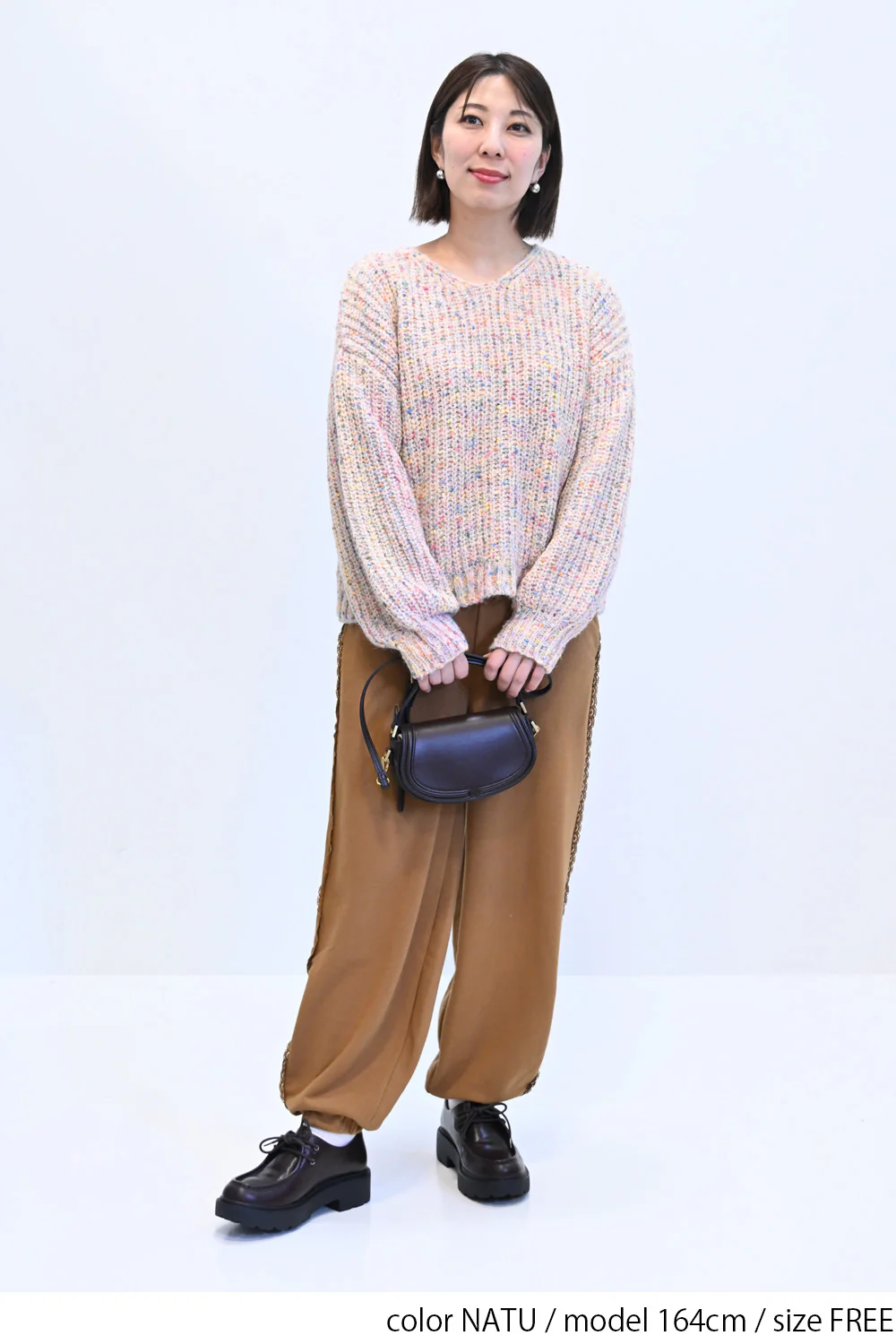 【charmmy】カラフルニットプルオーバー - Image 19