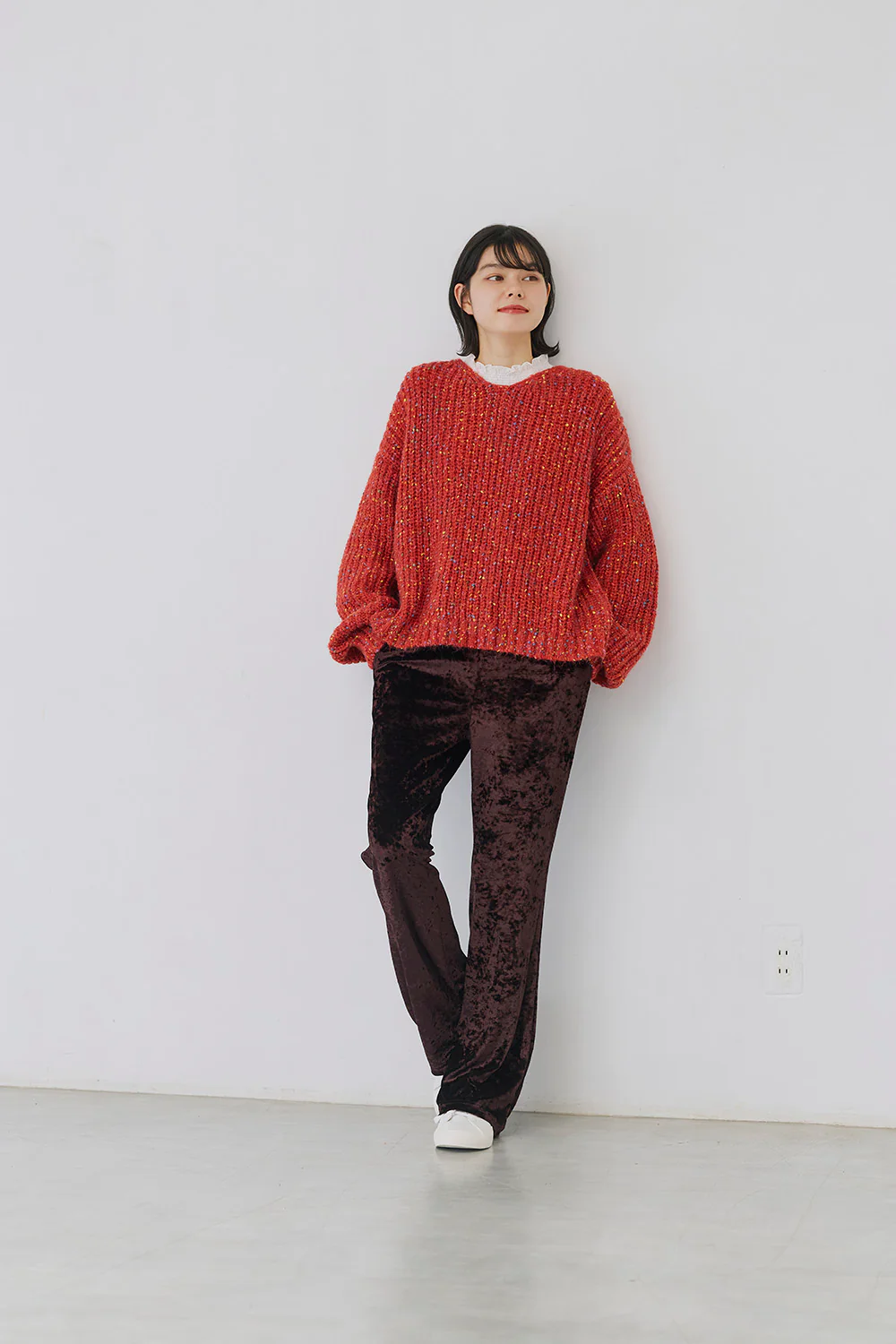 【charmmy】カラフルニットプルオーバー - Image 6