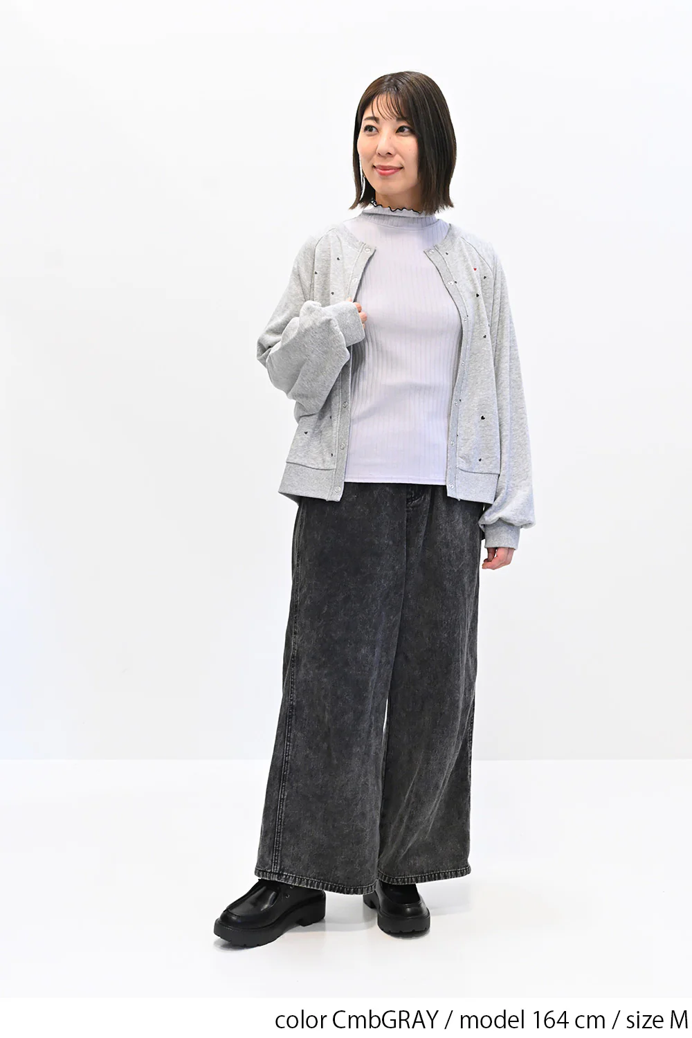 タートルネック リブカットソー - Image 33