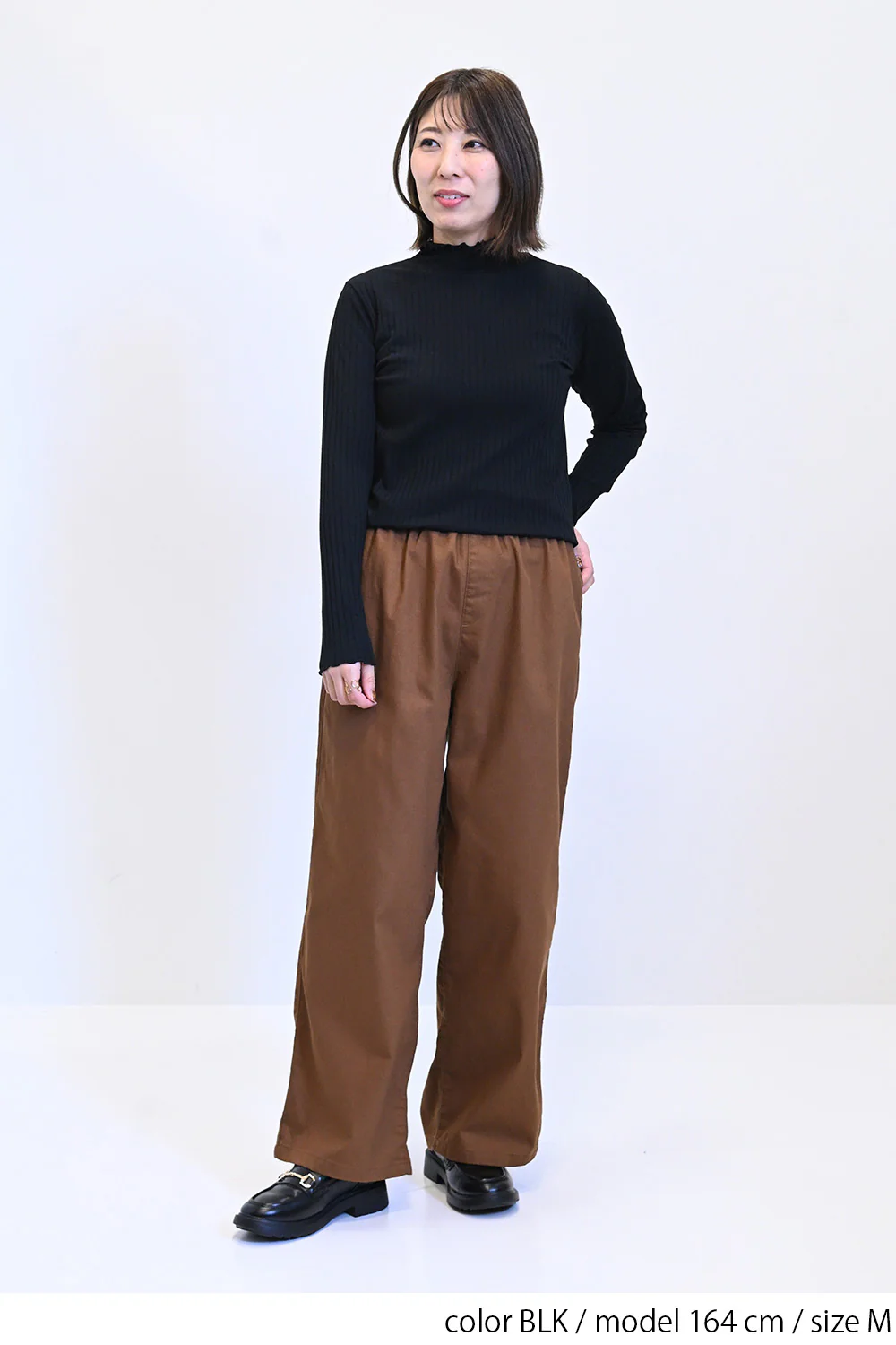 タートルネック リブカットソー - Image 38