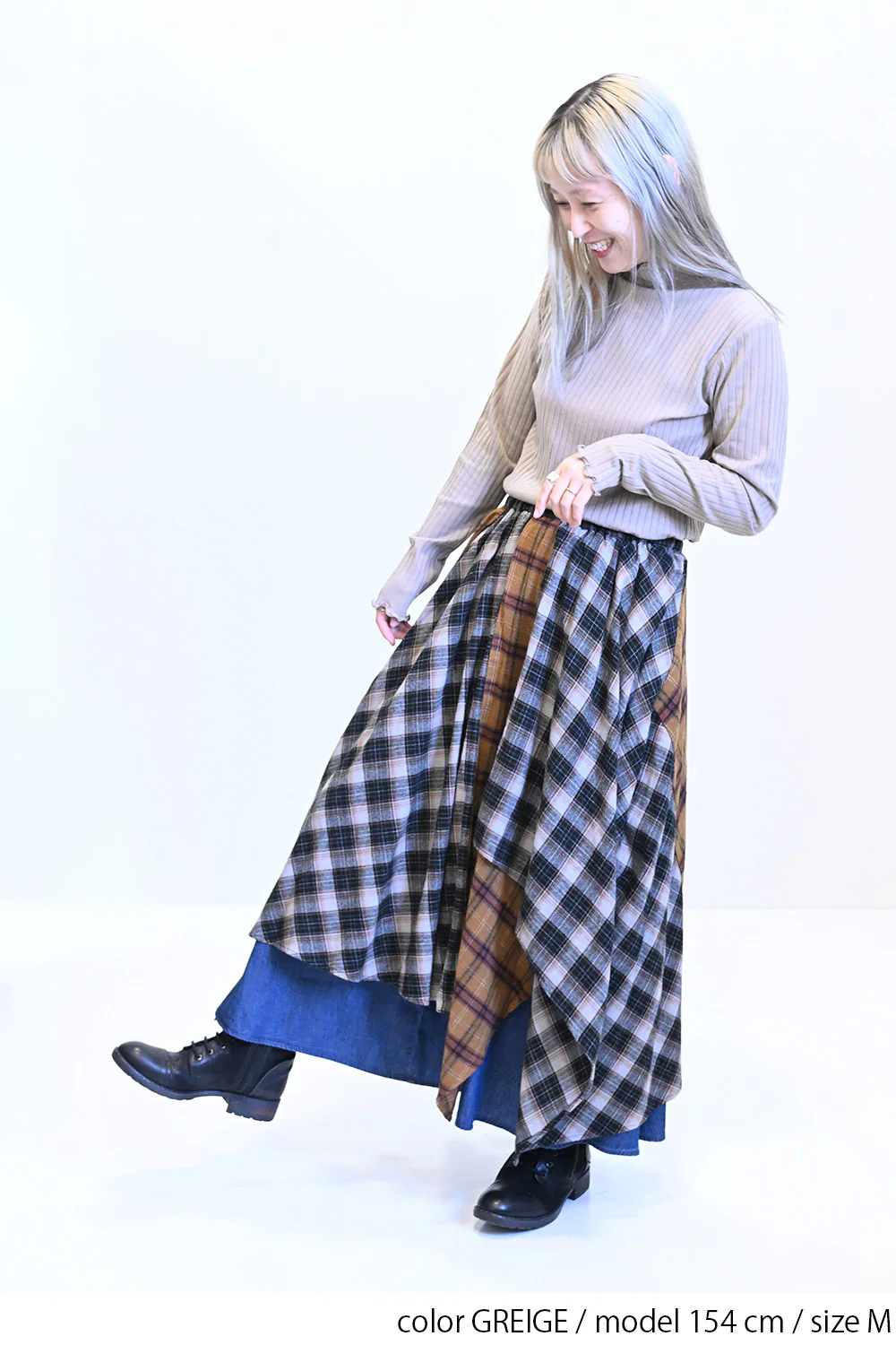 タートルネック リブカットソー - Image 39